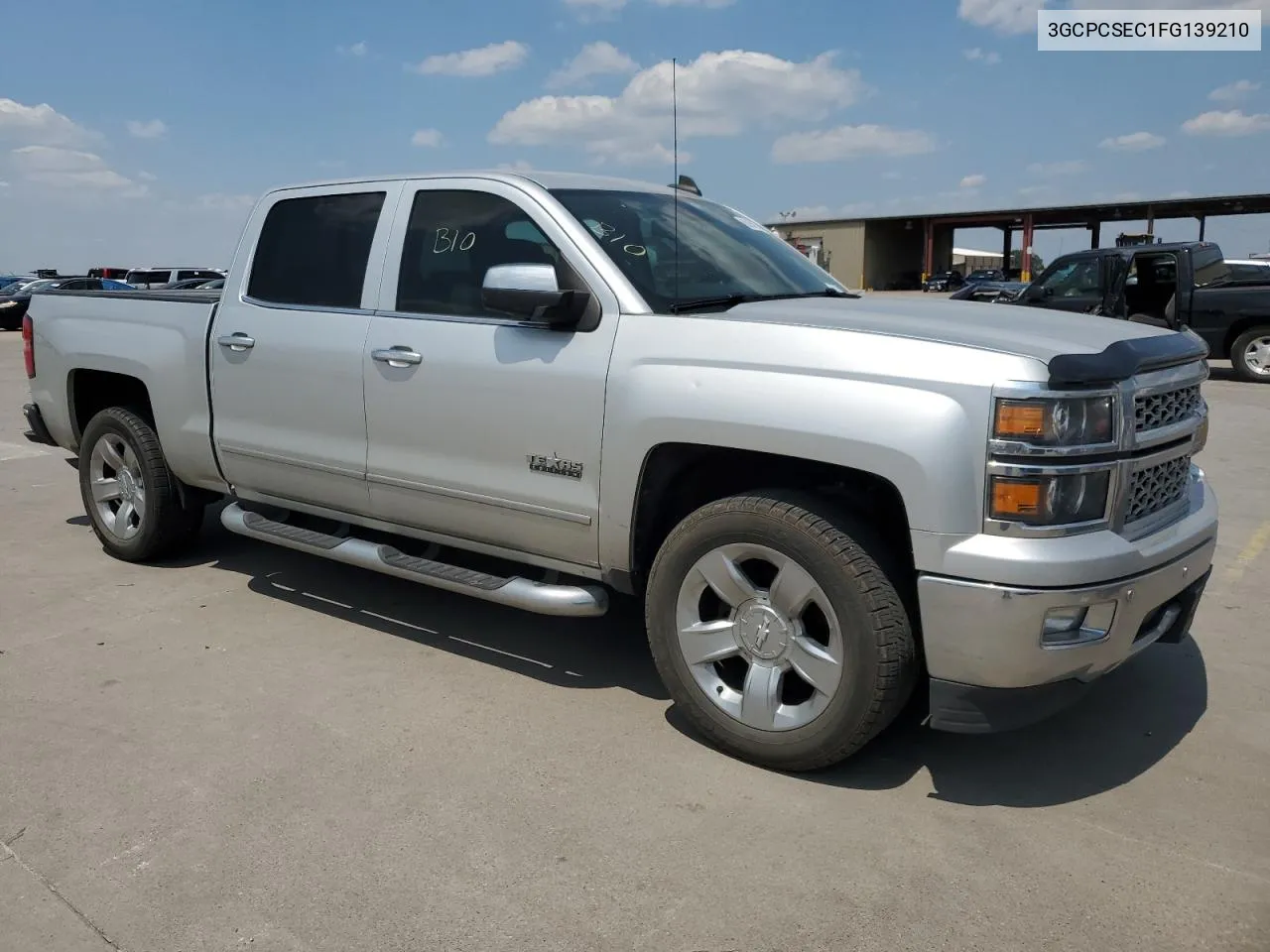 2015 Chevrolet Silverado C1500 Ltz VIN: 3GCPCSEC1FG139210 Lot: 63904924