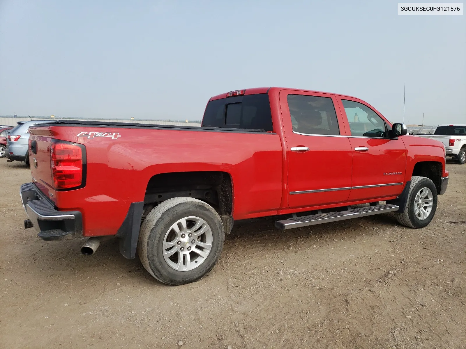 2015 Chevrolet Silverado K1500 Ltz VIN: 3GCUKSEC0FG121576 Lot: 64028434