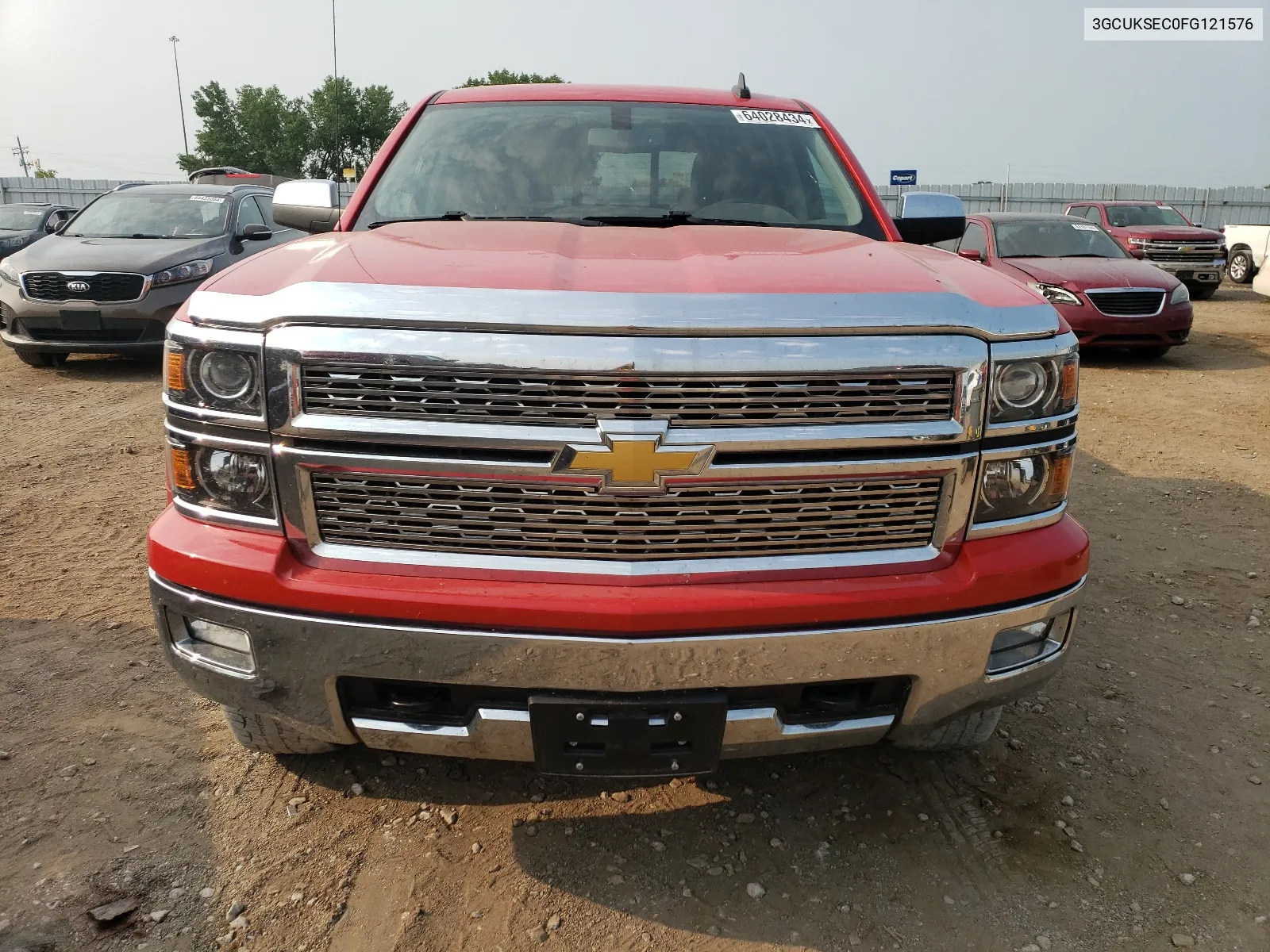 3GCUKSEC0FG121576 2015 Chevrolet Silverado K1500 Ltz