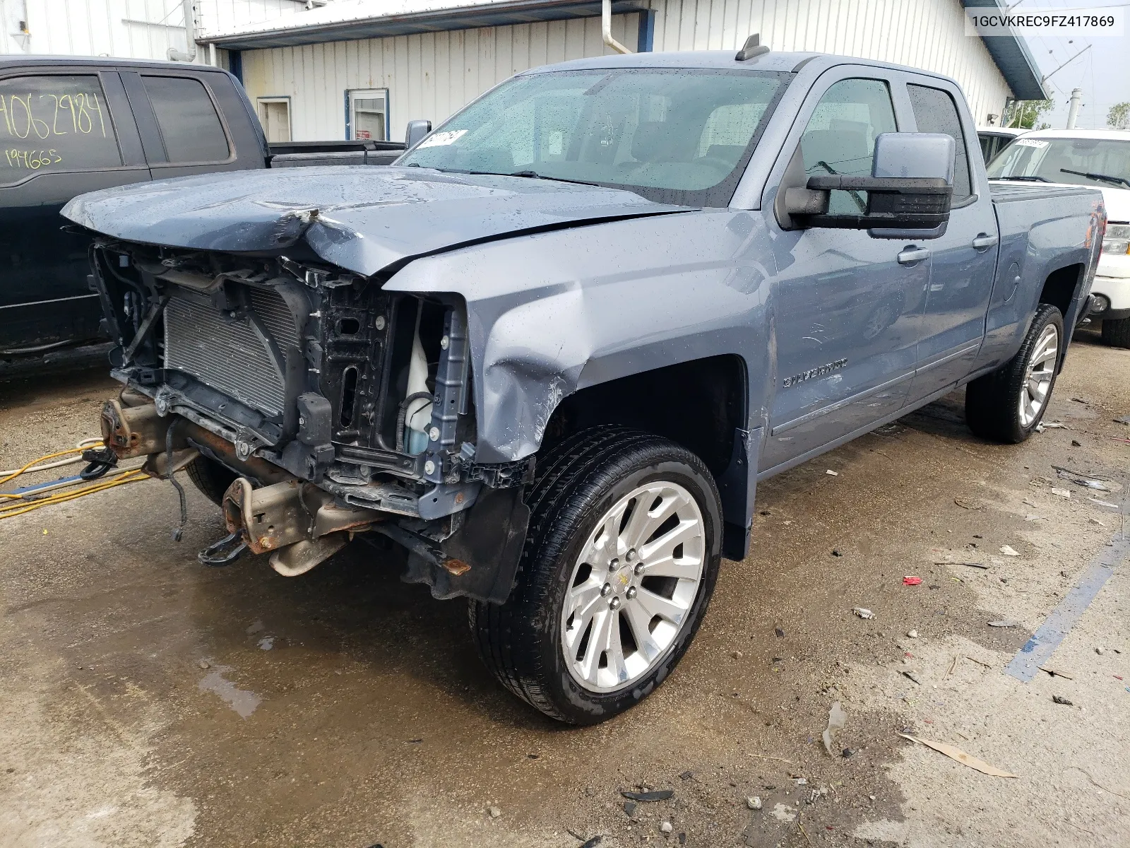 1GCVKREC9FZ417869 2015 Chevrolet Silverado K1500 Lt