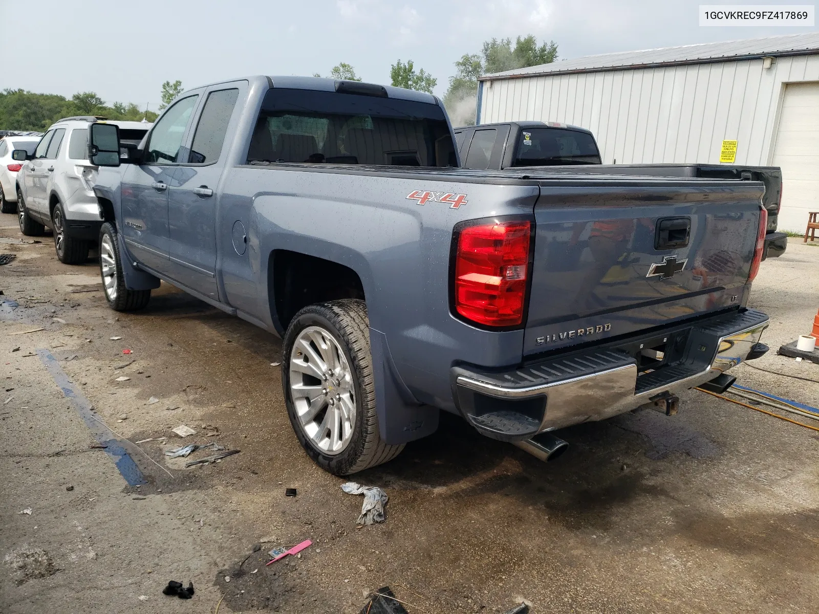 1GCVKREC9FZ417869 2015 Chevrolet Silverado K1500 Lt