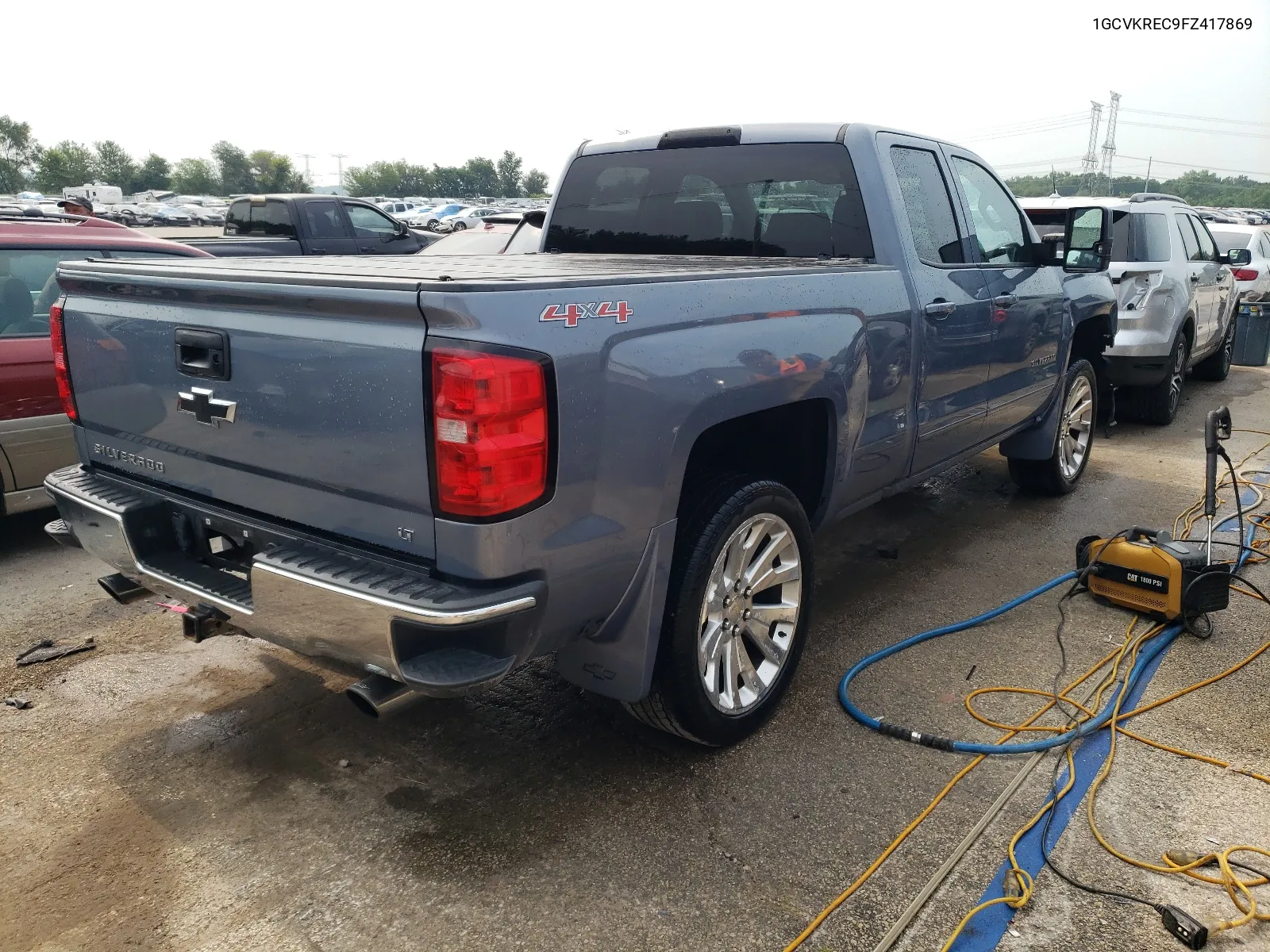 1GCVKREC9FZ417869 2015 Chevrolet Silverado K1500 Lt