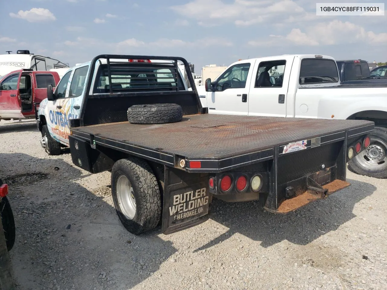 2015 Chevrolet Silverado C3500 VIN: 1GB4CYC88FF119031 Lot: 64208094