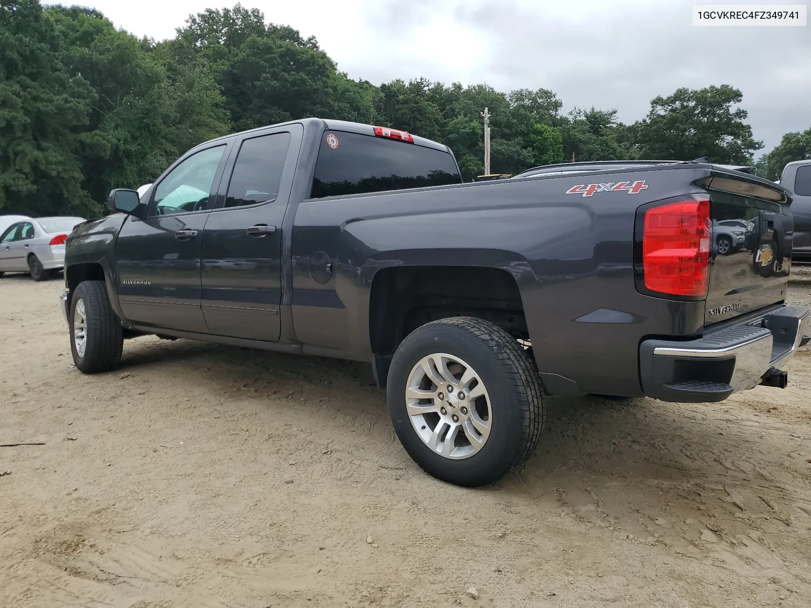 1GCVKREC4FZ349741 2015 Chevrolet Silverado K1500 Lt