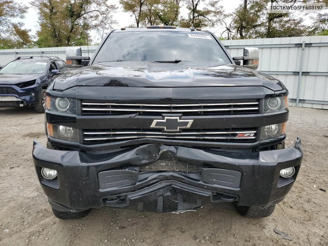 2015 Chevrolet Silverado K2500 Heavy Duty Ltz VIN: 1GC1KWEG5FF603197 Lot: 64408884