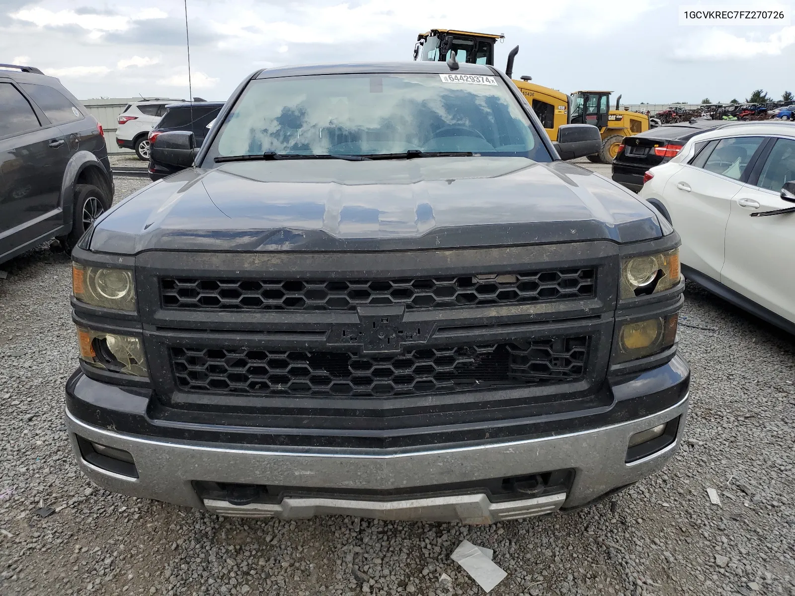 2015 Chevrolet Silverado K1500 Lt VIN: 1GCVKREC7FZ270726 Lot: 64429374