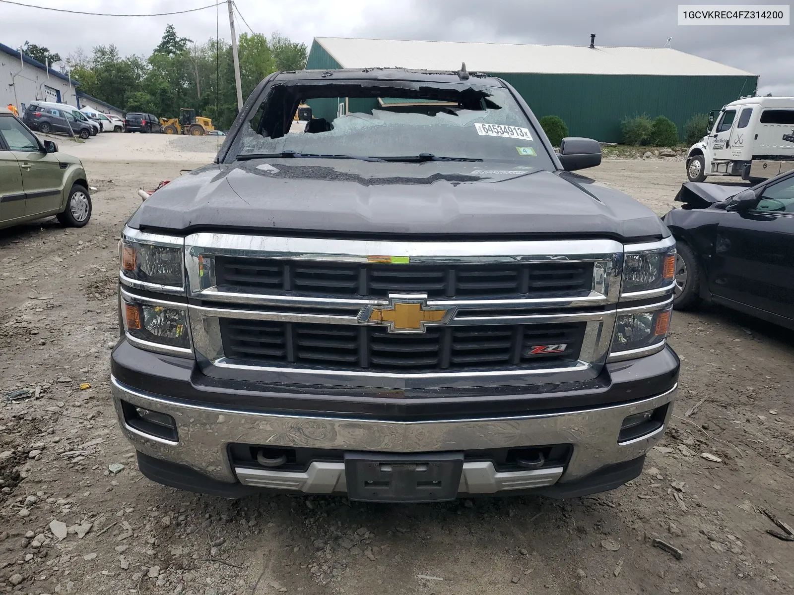 1GCVKREC4FZ314200 2015 Chevrolet Silverado K1500 Lt