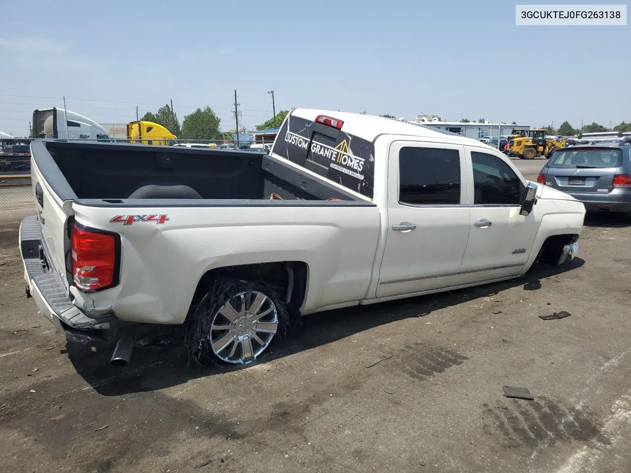 3GCUKTEJ0FG263138 2015 Chevrolet Silverado K1500 High Country