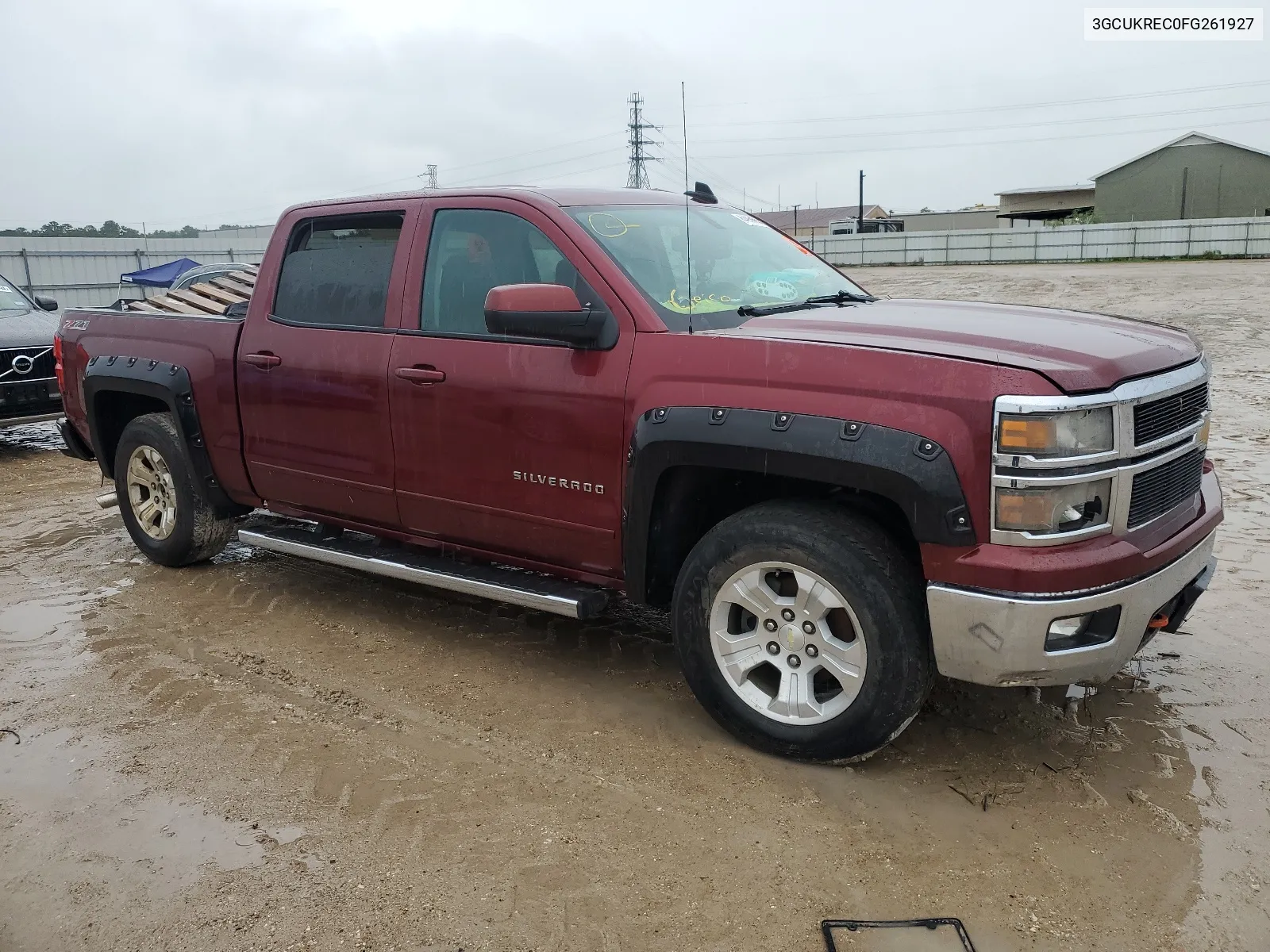 2015 Chevrolet Silverado K1500 Lt VIN: 3GCUKREC0FG261927 Lot: 64950604