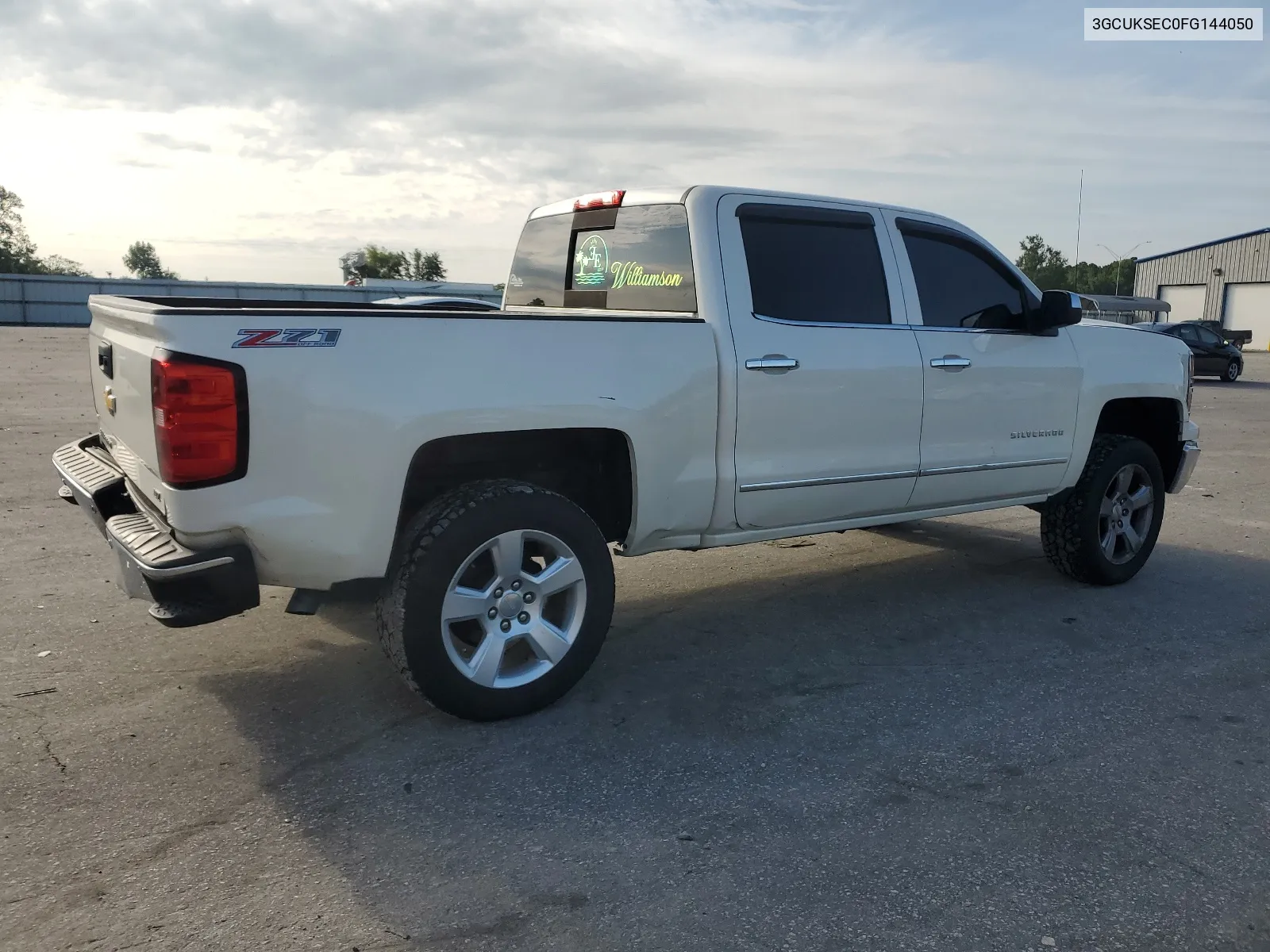 2015 Chevrolet Silverado K1500 Ltz VIN: 3GCUKSEC0FG144050 Lot: 65008624