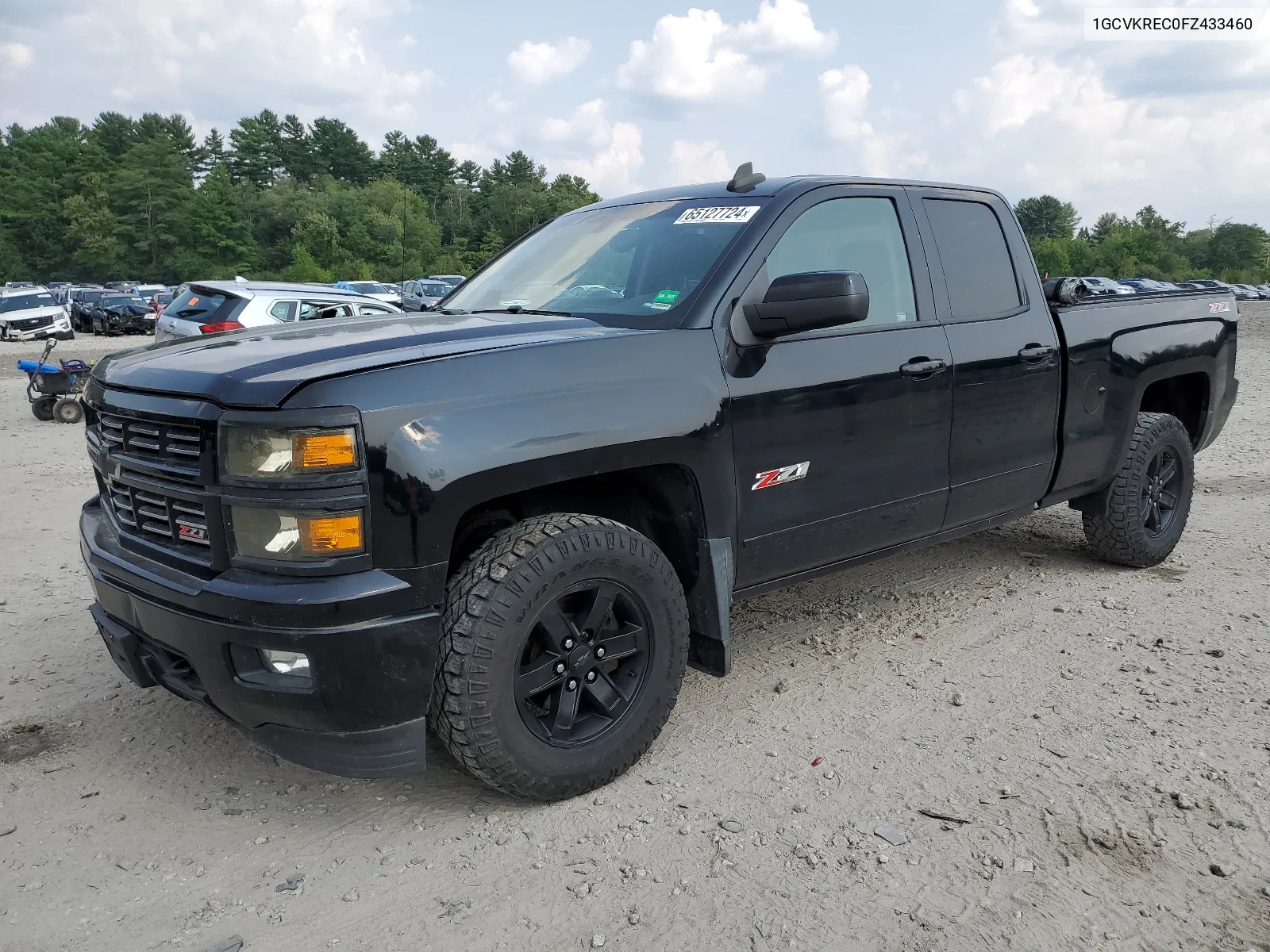 2015 Chevrolet Silverado K1500 Lt VIN: 1GCVKREC0FZ433460 Lot: 65127724