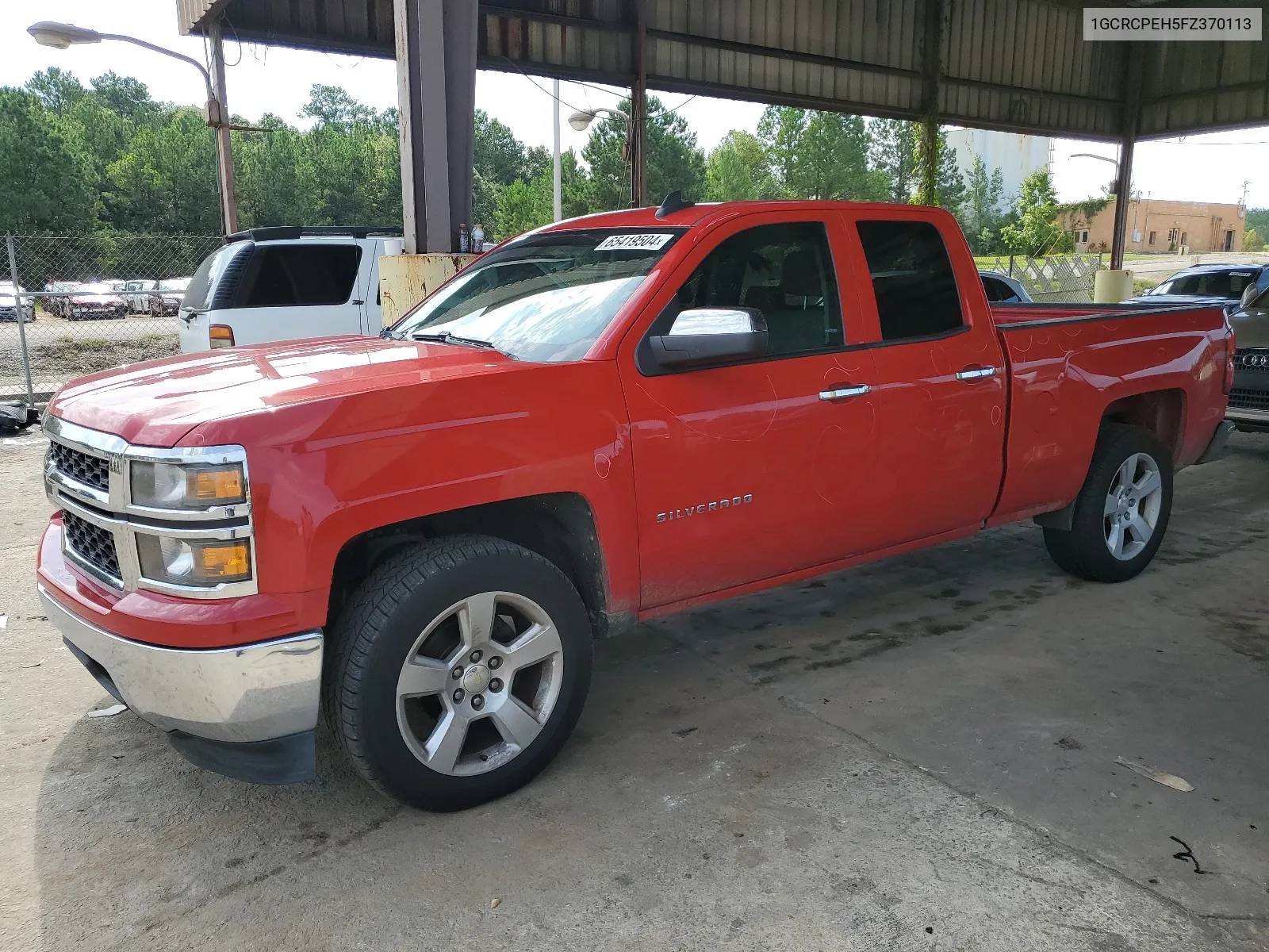 2015 Chevrolet Silverado C1500 VIN: 1GCRCPEH5FZ370113 Lot: 65419504