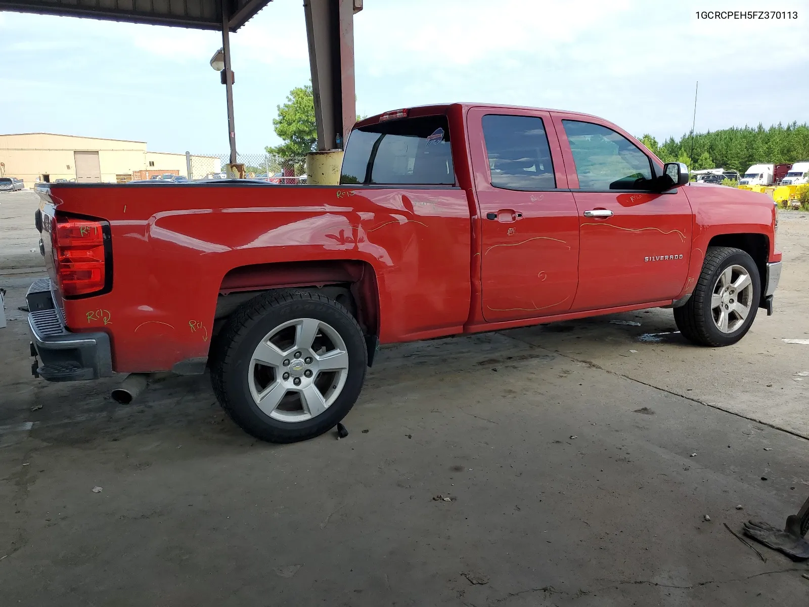 2015 Chevrolet Silverado C1500 VIN: 1GCRCPEH5FZ370113 Lot: 65419504