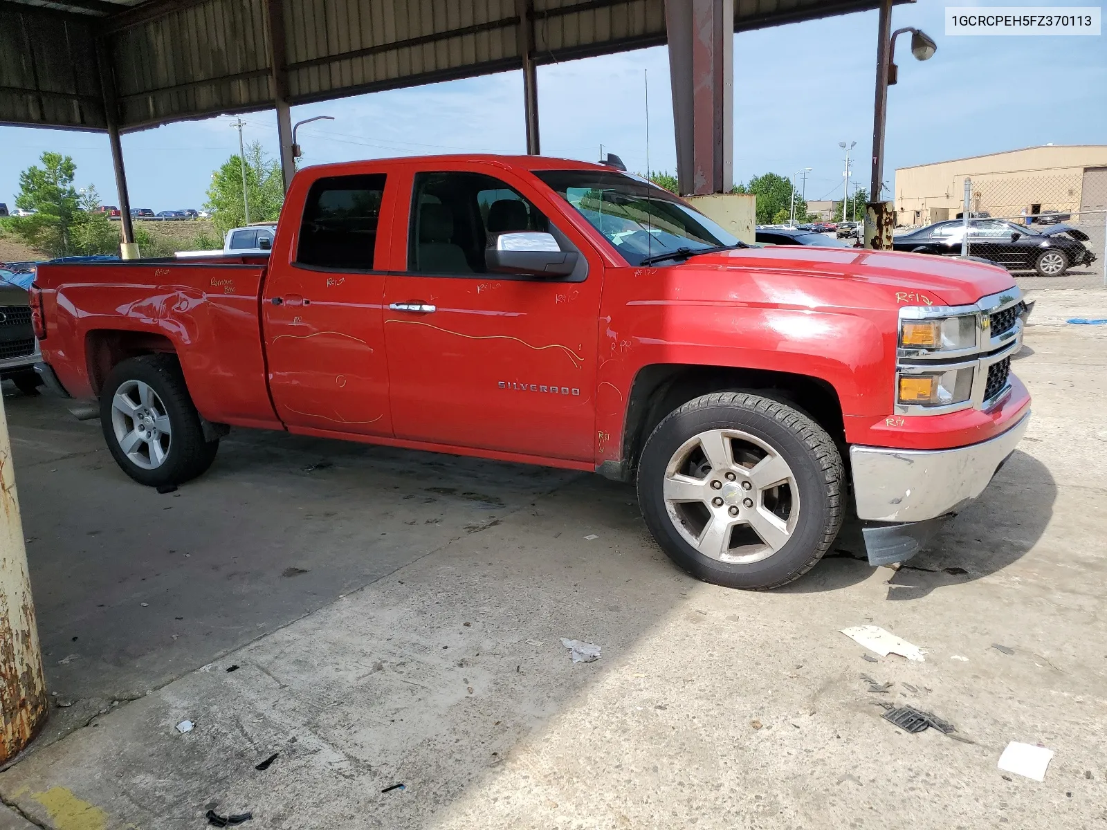 2015 Chevrolet Silverado C1500 VIN: 1GCRCPEH5FZ370113 Lot: 65419504