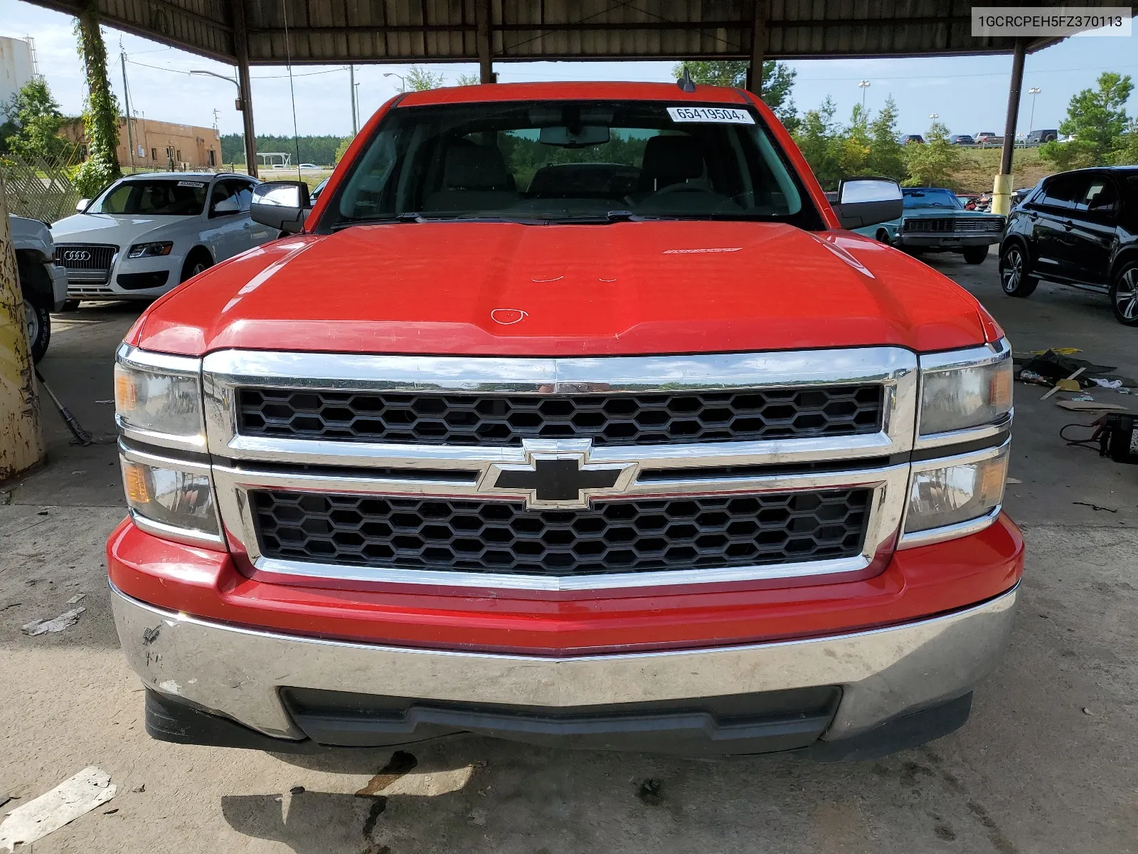 2015 Chevrolet Silverado C1500 VIN: 1GCRCPEH5FZ370113 Lot: 65419504