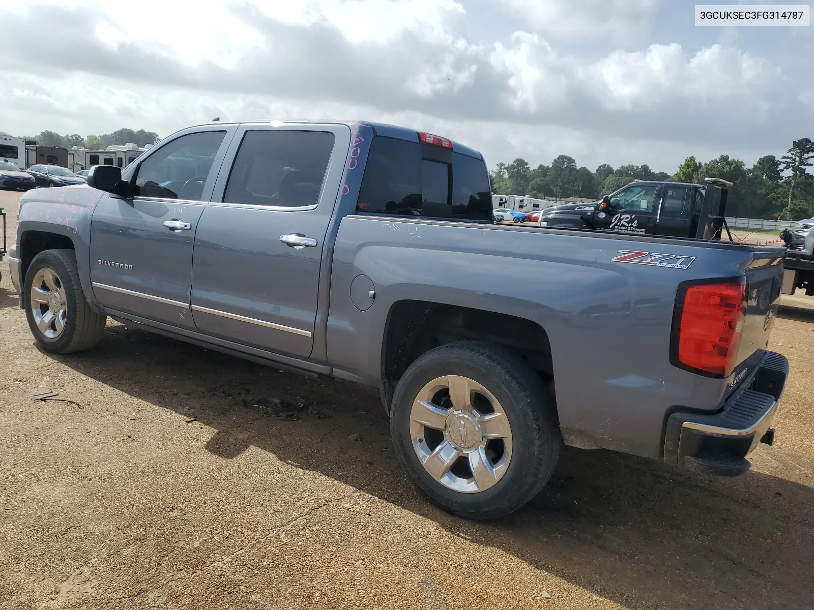 2015 Chevrolet Silverado K1500 Ltz VIN: 3GCUKSEC3FG314787 Lot: 65435324