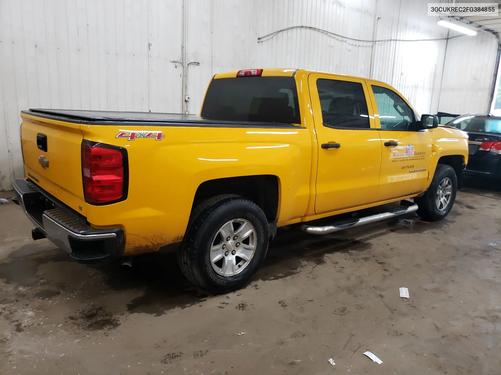 3GCUKREC2FG384855 2015 Chevrolet Silverado K1500 Lt