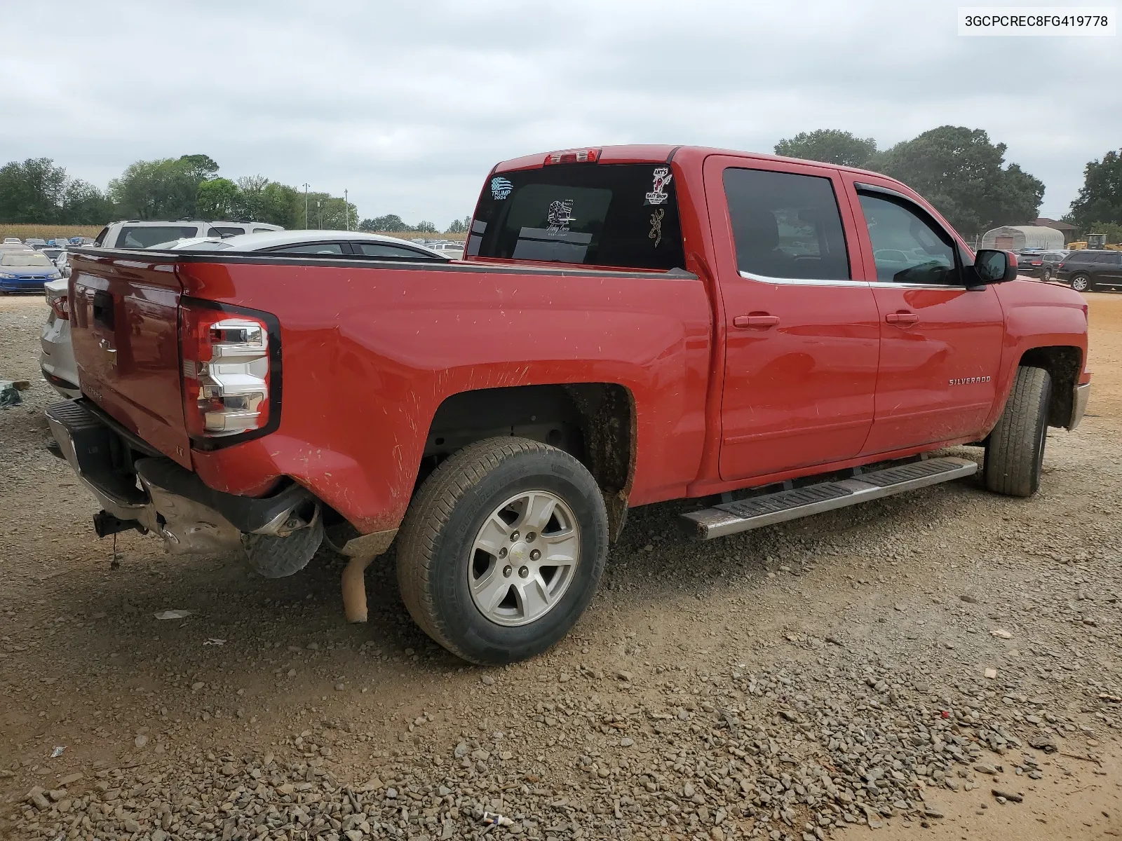 2015 Chevrolet Silverado C1500 Lt VIN: 3GCPCREC8FG419778 Lot: 65717144