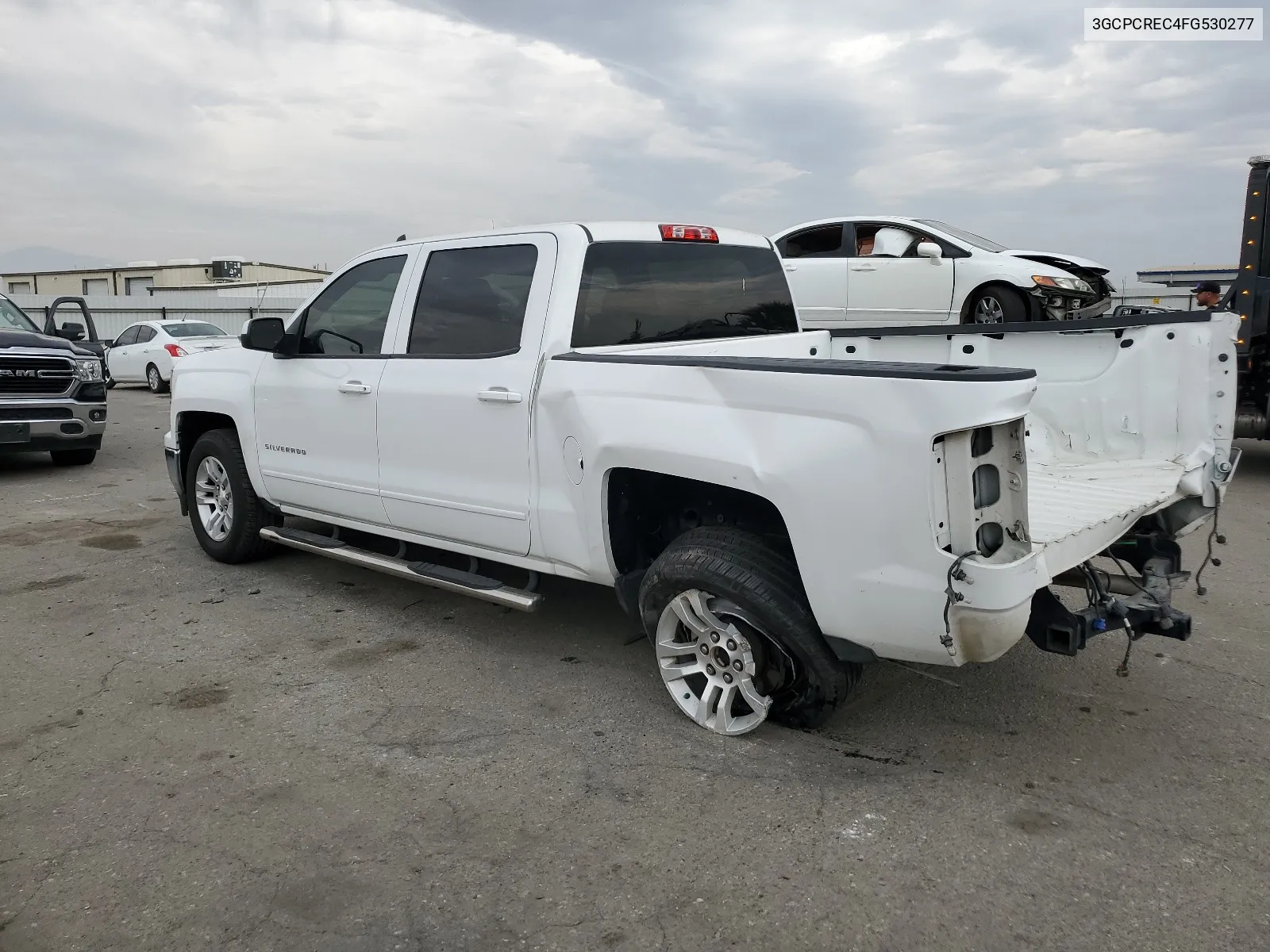 2015 Chevrolet Silverado C1500 Lt VIN: 3GCPCREC4FG530277 Lot: 65833714