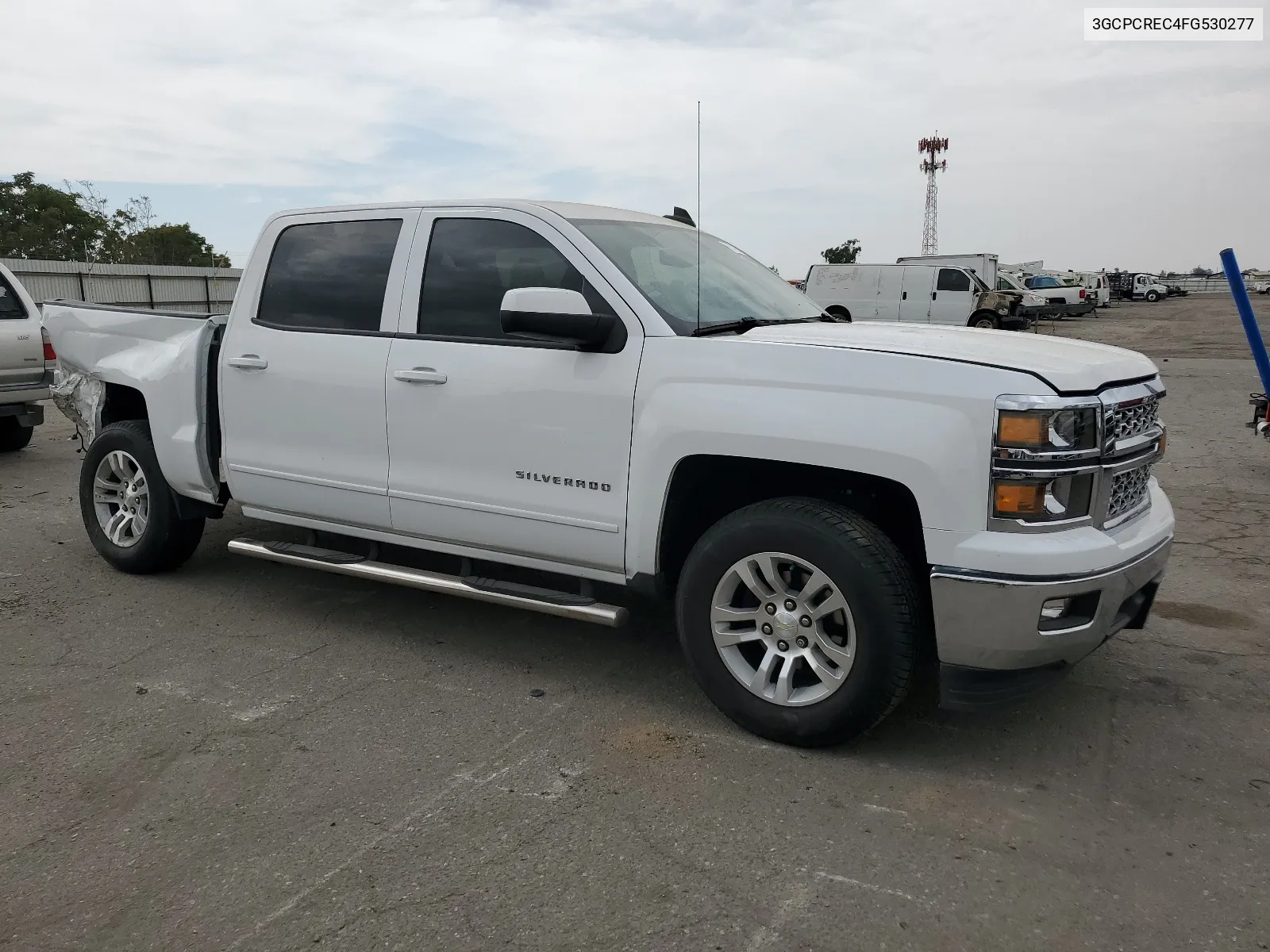 2015 Chevrolet Silverado C1500 Lt VIN: 3GCPCREC4FG530277 Lot: 65833714