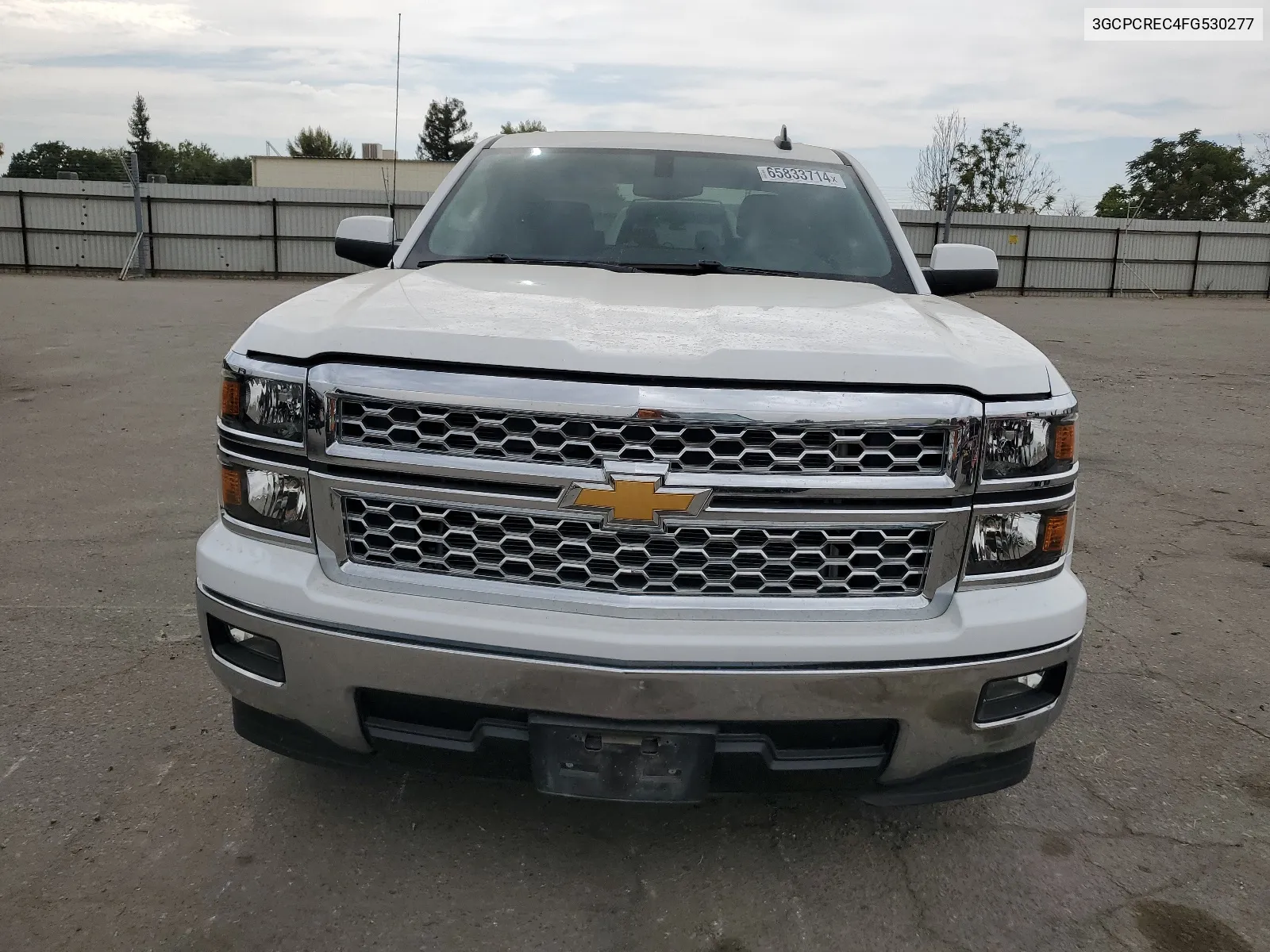 2015 Chevrolet Silverado C1500 Lt VIN: 3GCPCREC4FG530277 Lot: 65833714