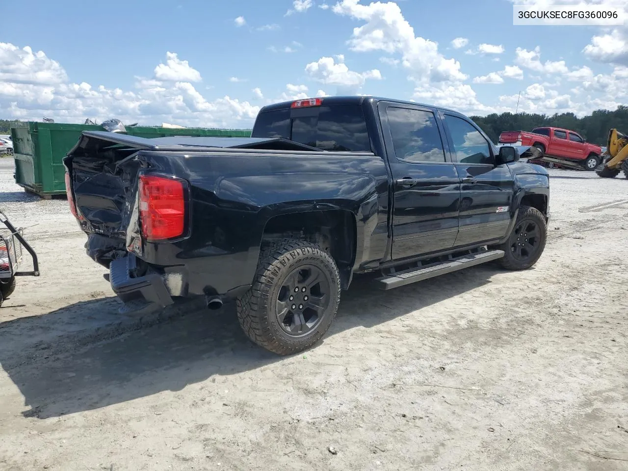 2015 Chevrolet Silverado K1500 Ltz VIN: 3GCUKSEC8FG360096 Lot: 65954254