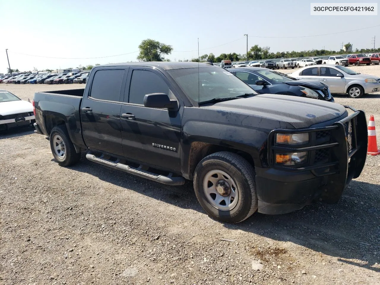 2015 Chevrolet Silverado C1500 VIN: 3GCPCPEC5FG421962 Lot: 66403364