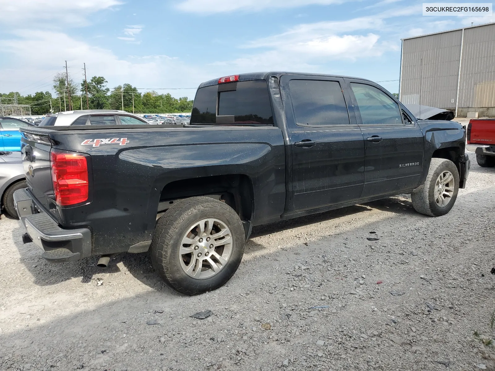 3GCUKREC2FG165698 2015 Chevrolet Silverado K1500 Lt