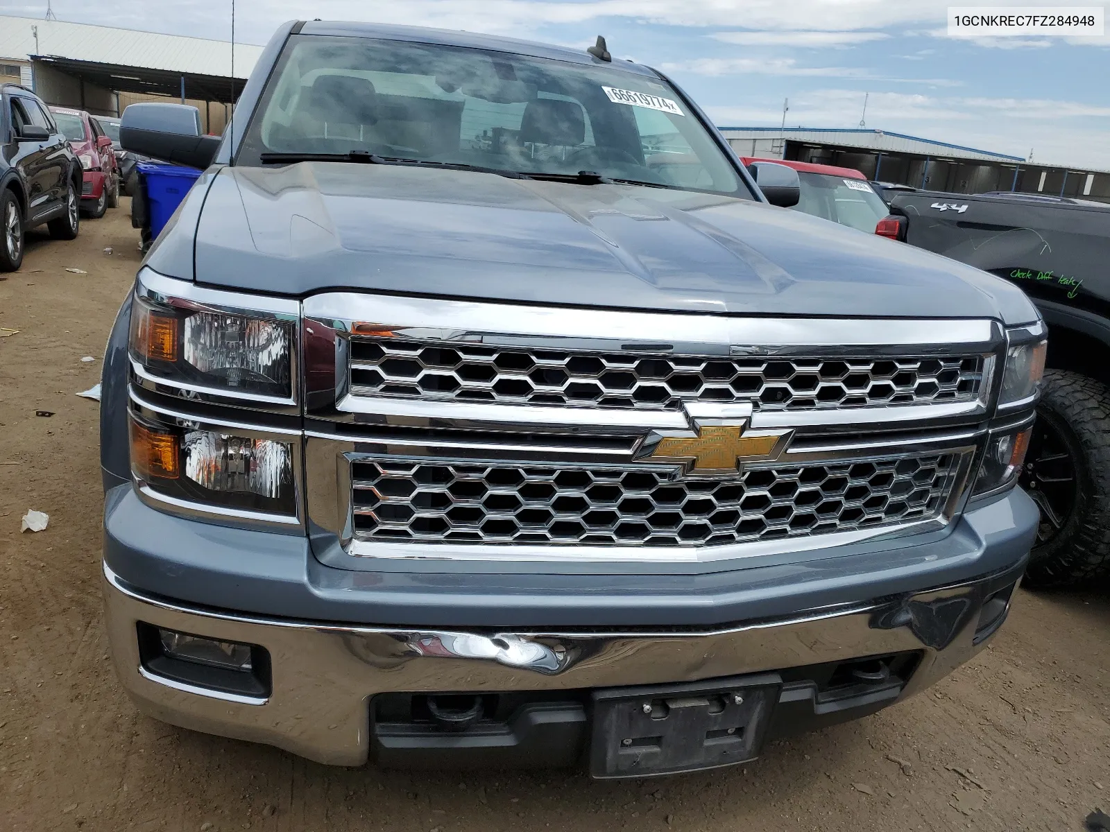 2015 Chevrolet Silverado K1500 Lt VIN: 1GCNKREC7FZ284948 Lot: 66619774