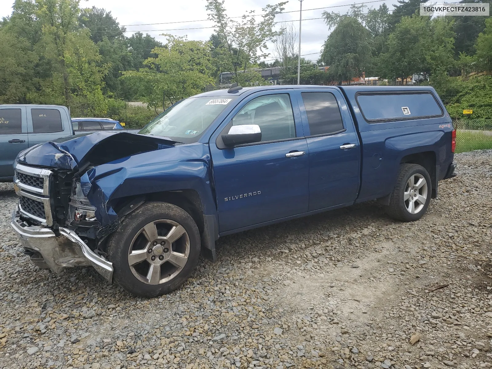 2015 Chevrolet Silverado K1500 VIN: 1GCVKPEC1FZ423816 Lot: 66657864