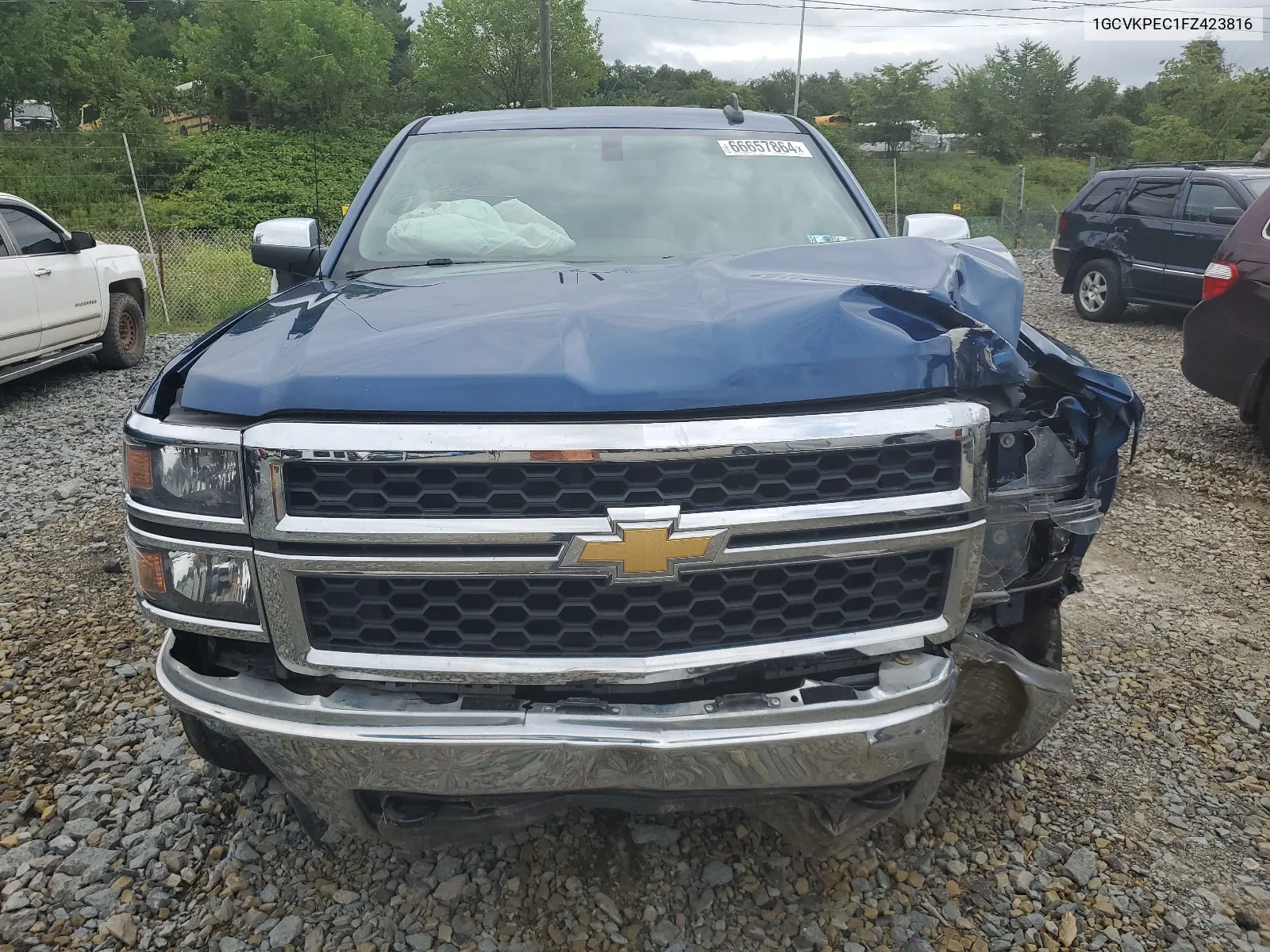 2015 Chevrolet Silverado K1500 VIN: 1GCVKPEC1FZ423816 Lot: 66657864