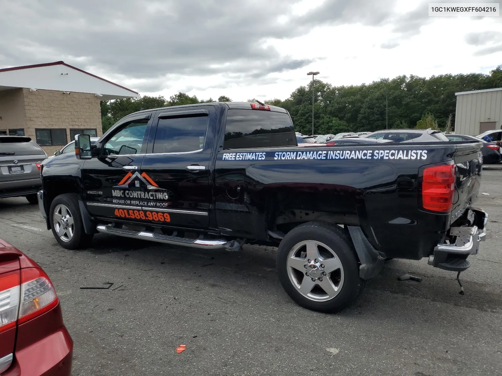 2015 Chevrolet Silverado K2500 Heavy Duty Ltz VIN: 1GC1KWEGXFF604216 Lot: 66723734