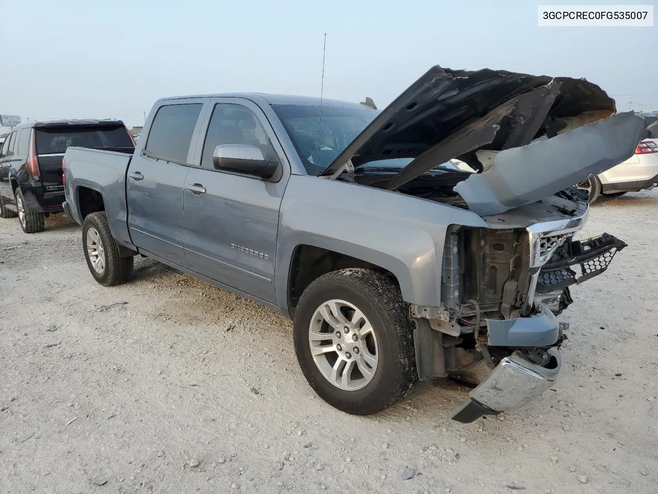 2015 Chevrolet Silverado C1500 Lt VIN: 3GCPCREC0FG535007 Lot: 66787394