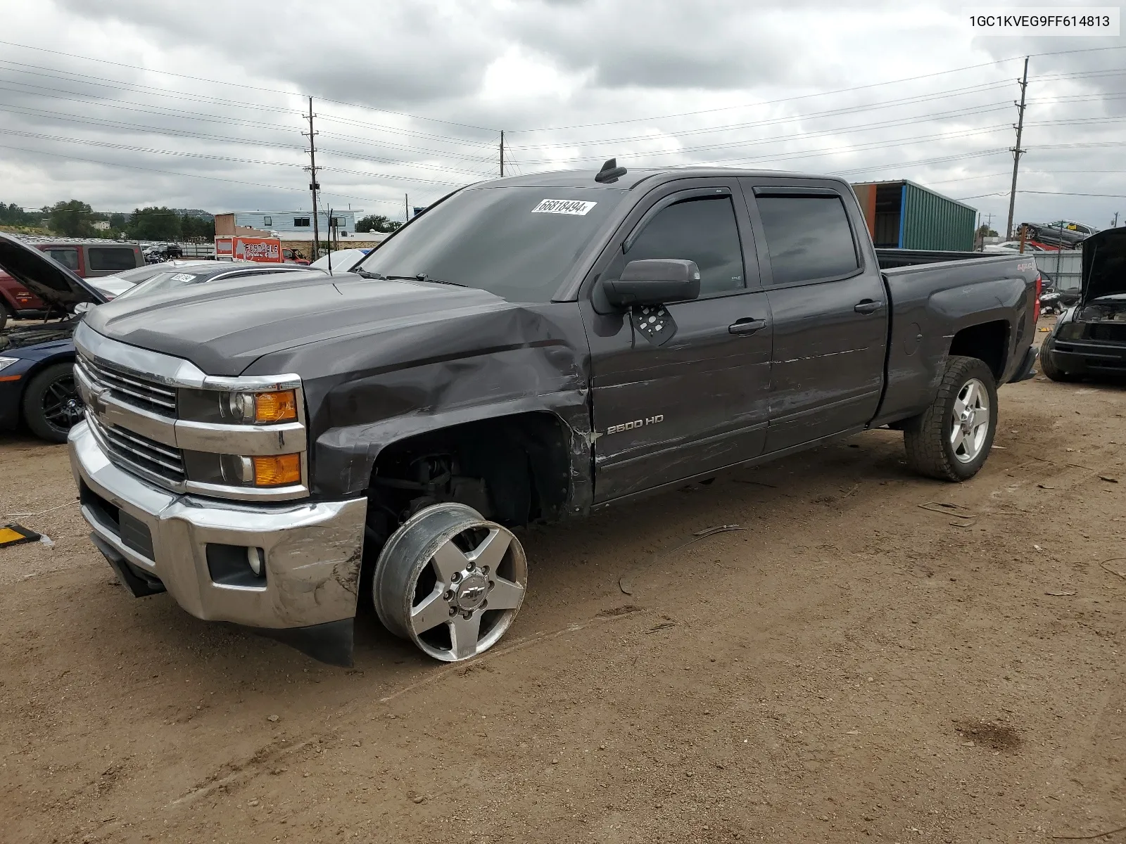 2015 Chevrolet Silverado K2500 Heavy Duty Lt VIN: 1GC1KVEG9FF614813 Lot: 66818494