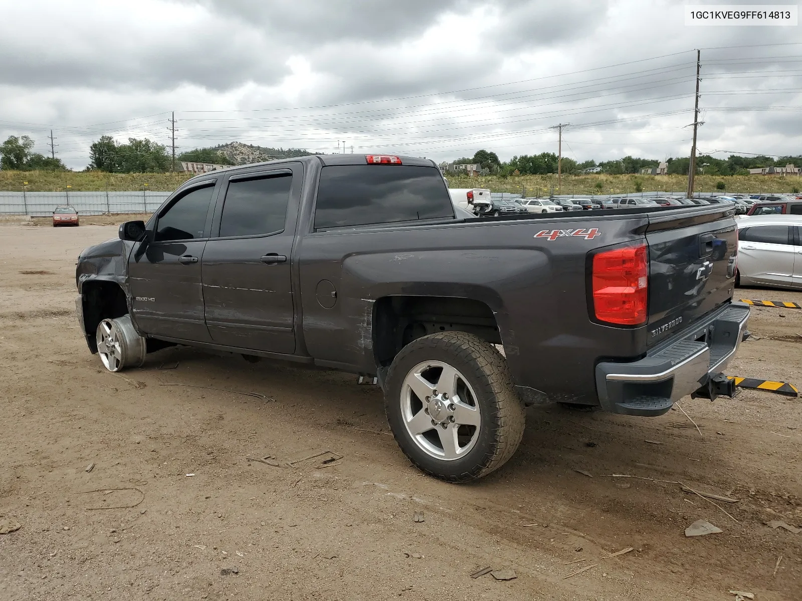 2015 Chevrolet Silverado K2500 Heavy Duty Lt VIN: 1GC1KVEG9FF614813 Lot: 66818494