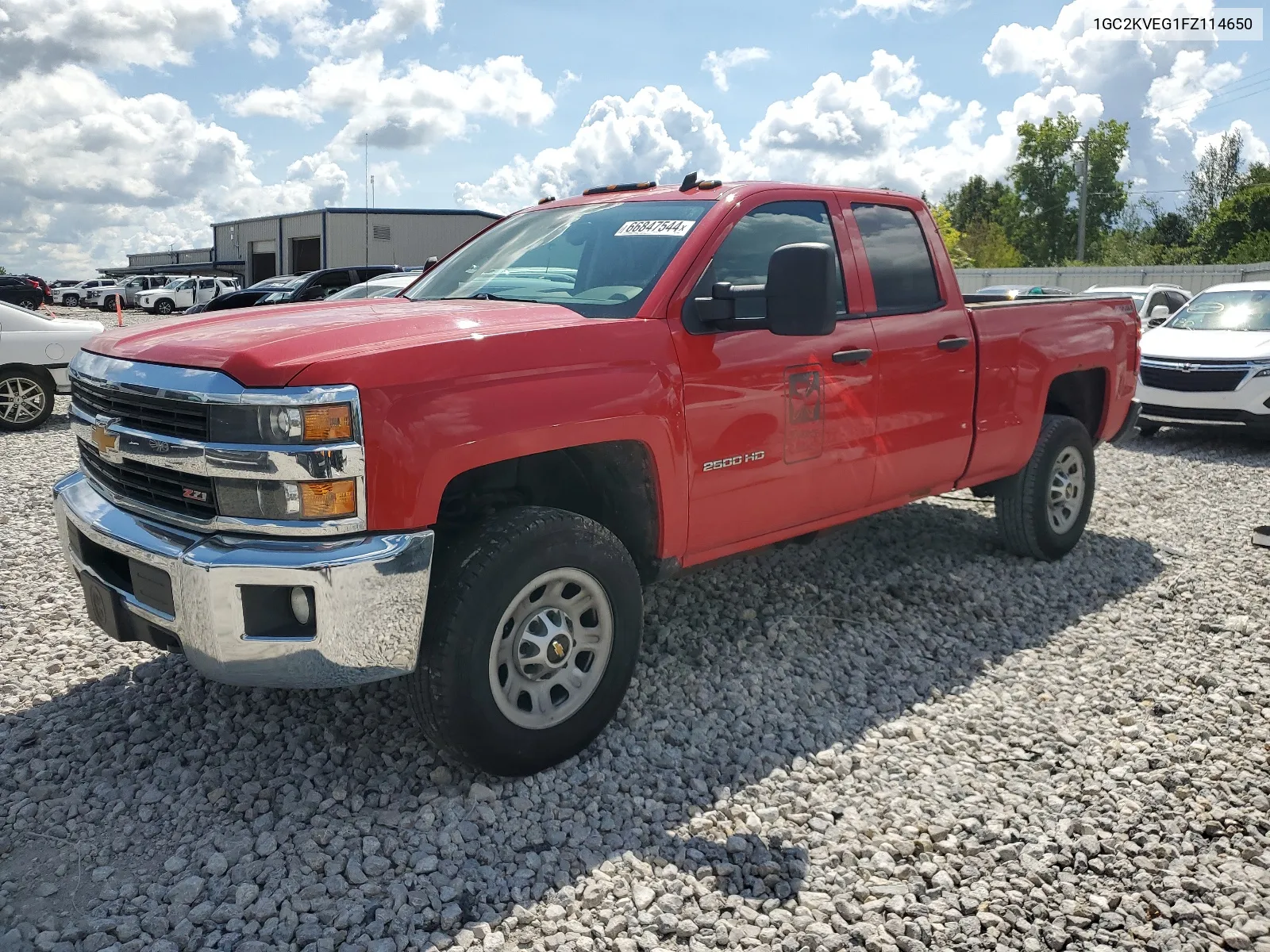 2015 Chevrolet Silverado K2500 Heavy Duty Lt VIN: 1GC2KVEG1FZ114650 Lot: 66847544