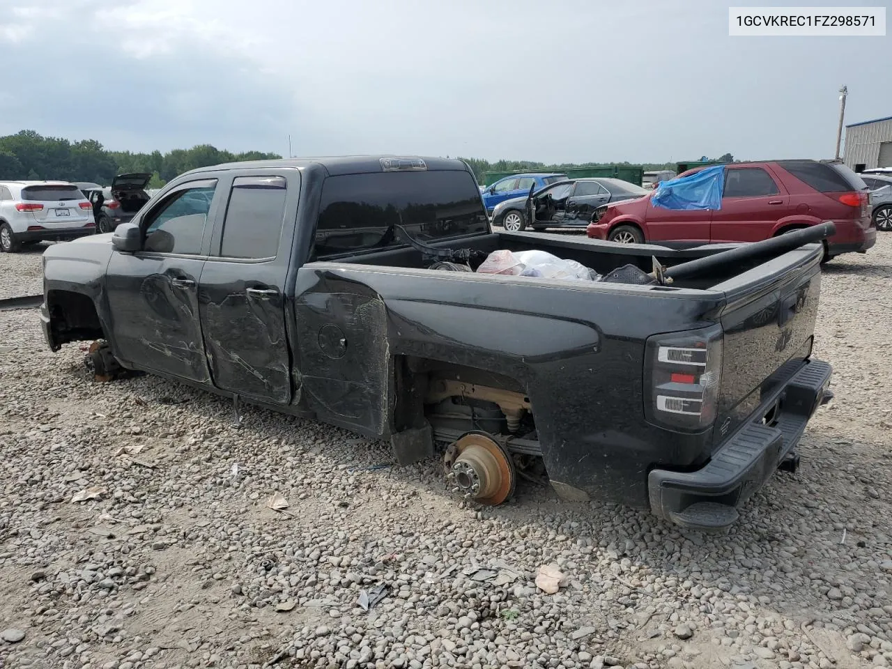 1GCVKREC1FZ298571 2015 Chevrolet Silverado K1500 Lt