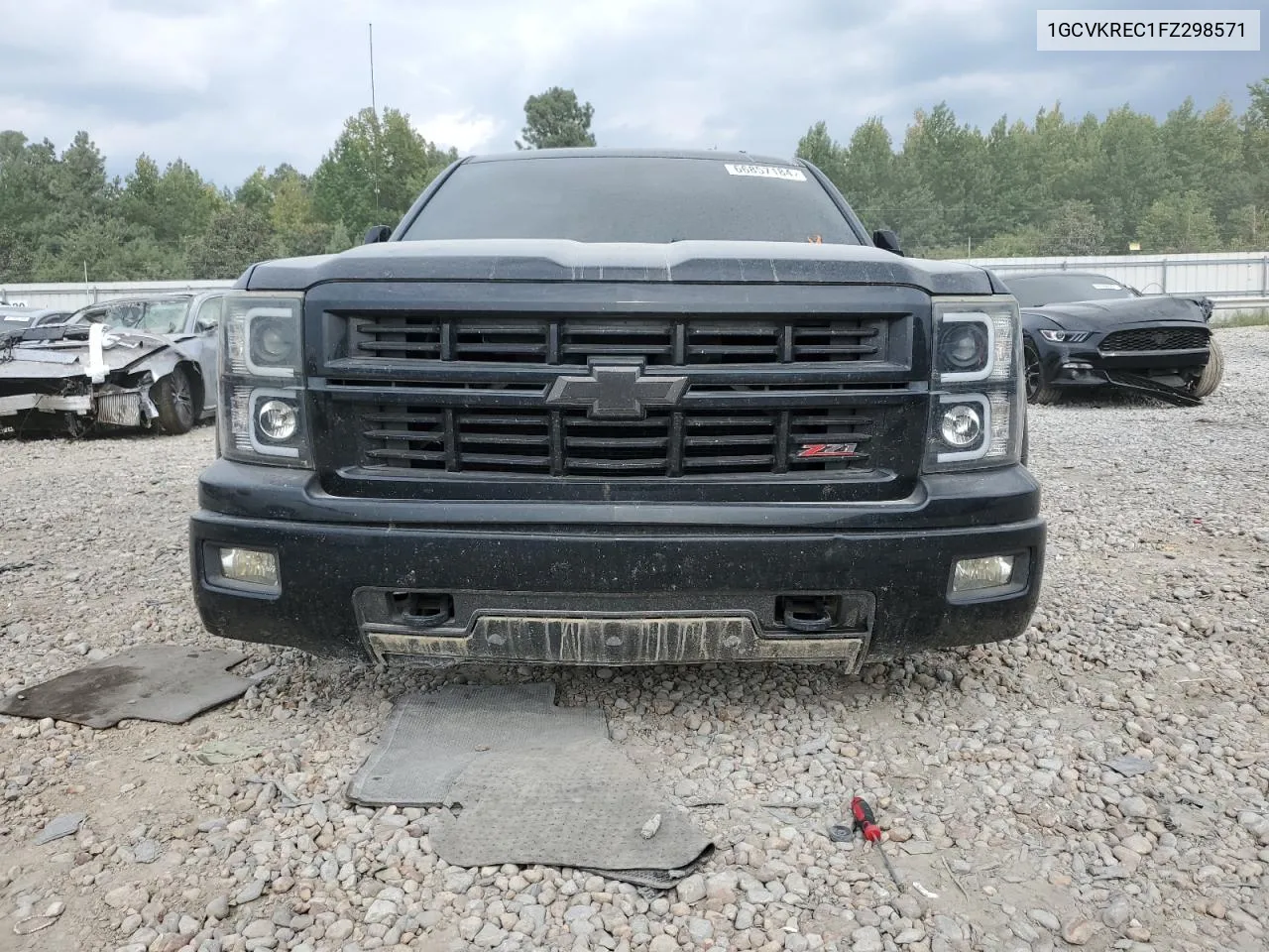 1GCVKREC1FZ298571 2015 Chevrolet Silverado K1500 Lt