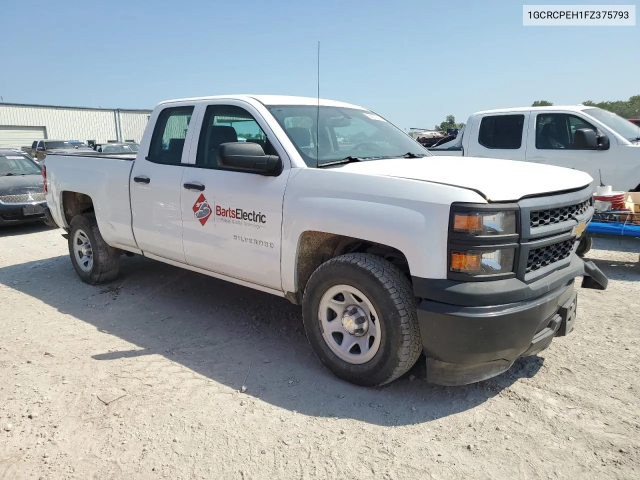 2015 Chevrolet Silverado C1500 VIN: 1GCRCPEH1FZ375793 Lot: 66877014