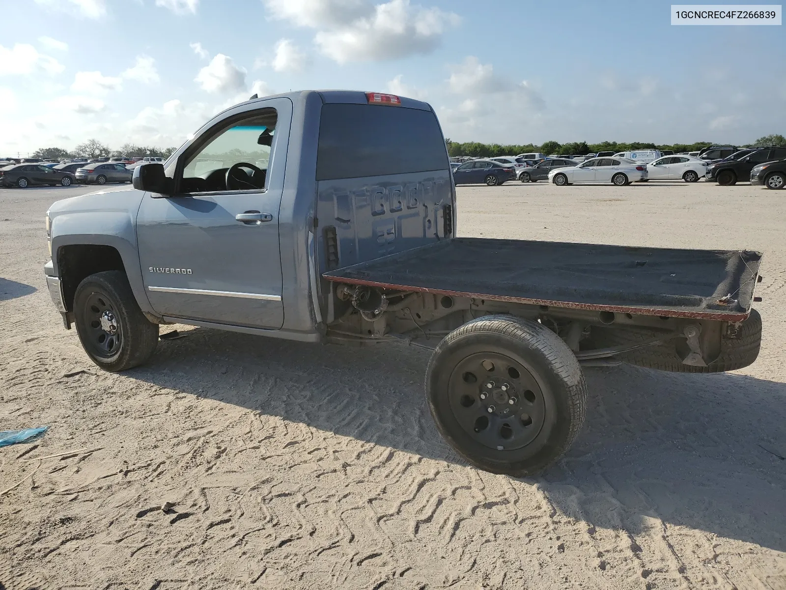 2015 Chevrolet Silverado C1500 Lt VIN: 1GCNCREC4FZ266839 Lot: 66896744