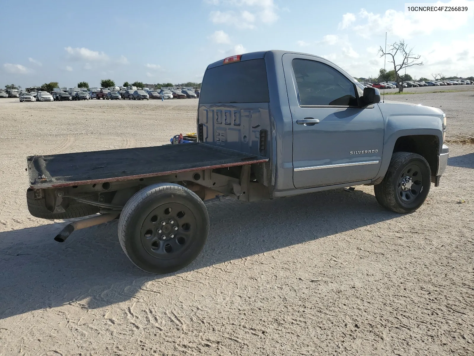 2015 Chevrolet Silverado C1500 Lt VIN: 1GCNCREC4FZ266839 Lot: 66896744