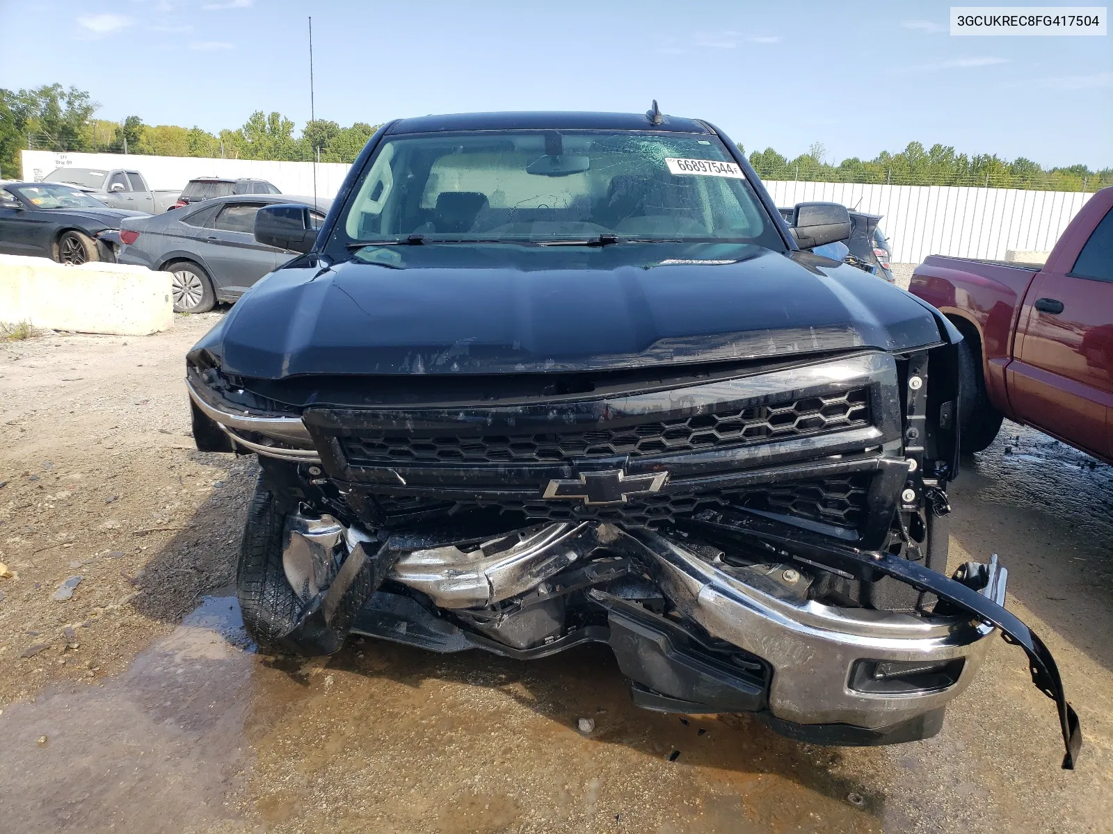 3GCUKREC8FG417504 2015 Chevrolet Silverado K1500 Lt