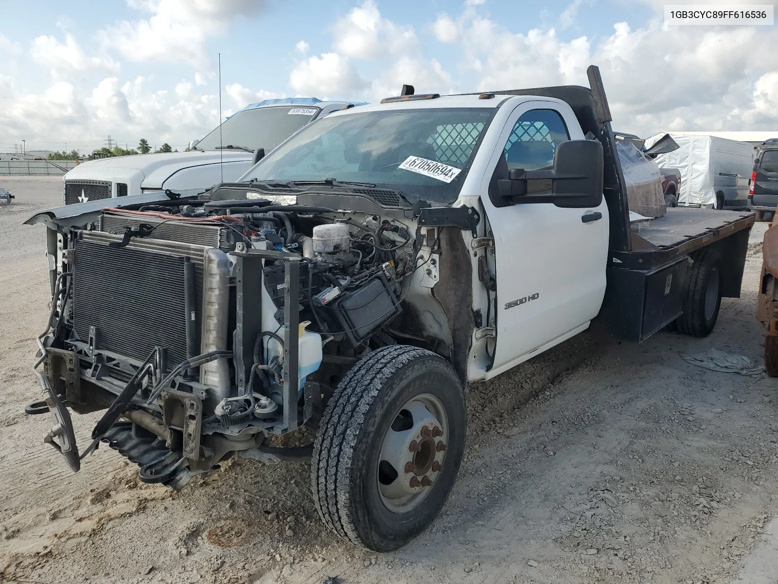 2015 Chevrolet Silverado C3500 VIN: 1GB3CYC89FF616536 Lot: 67050694