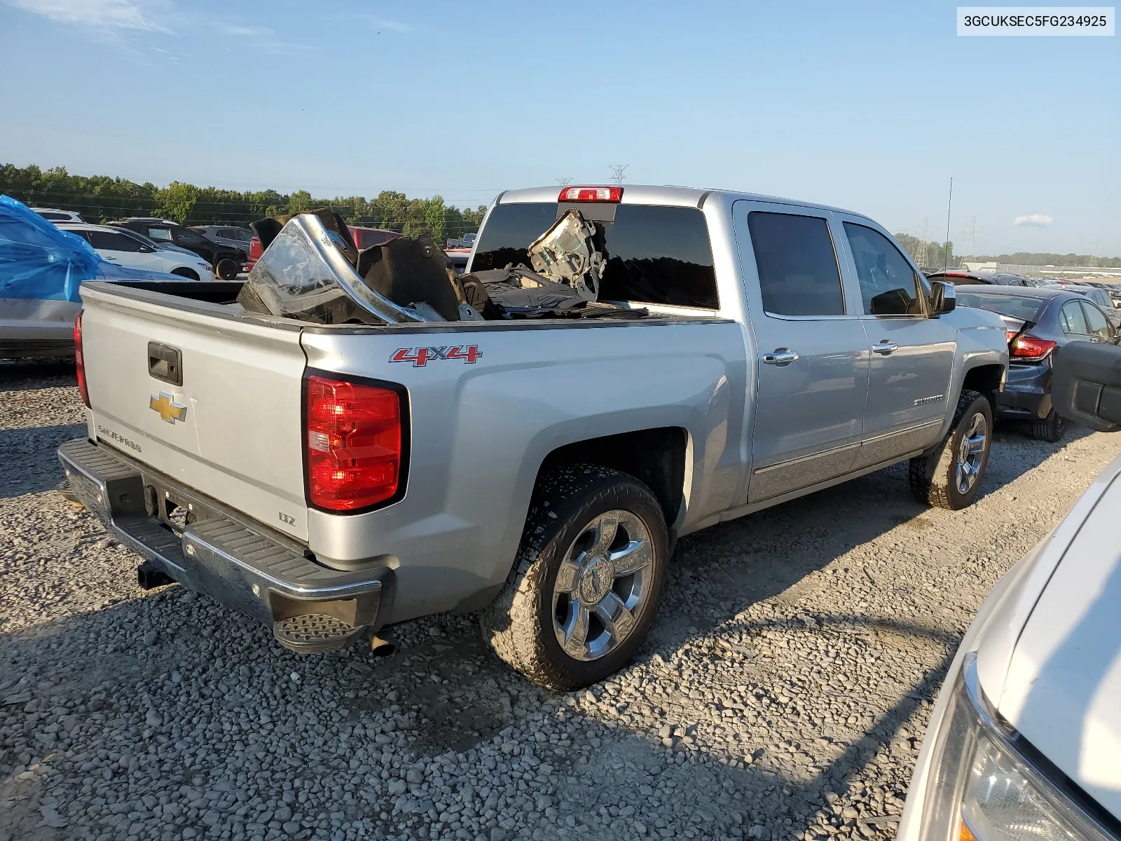 2015 Chevrolet Silverado K1500 Ltz VIN: 3GCUKSEC5FG234925 Lot: 67092754