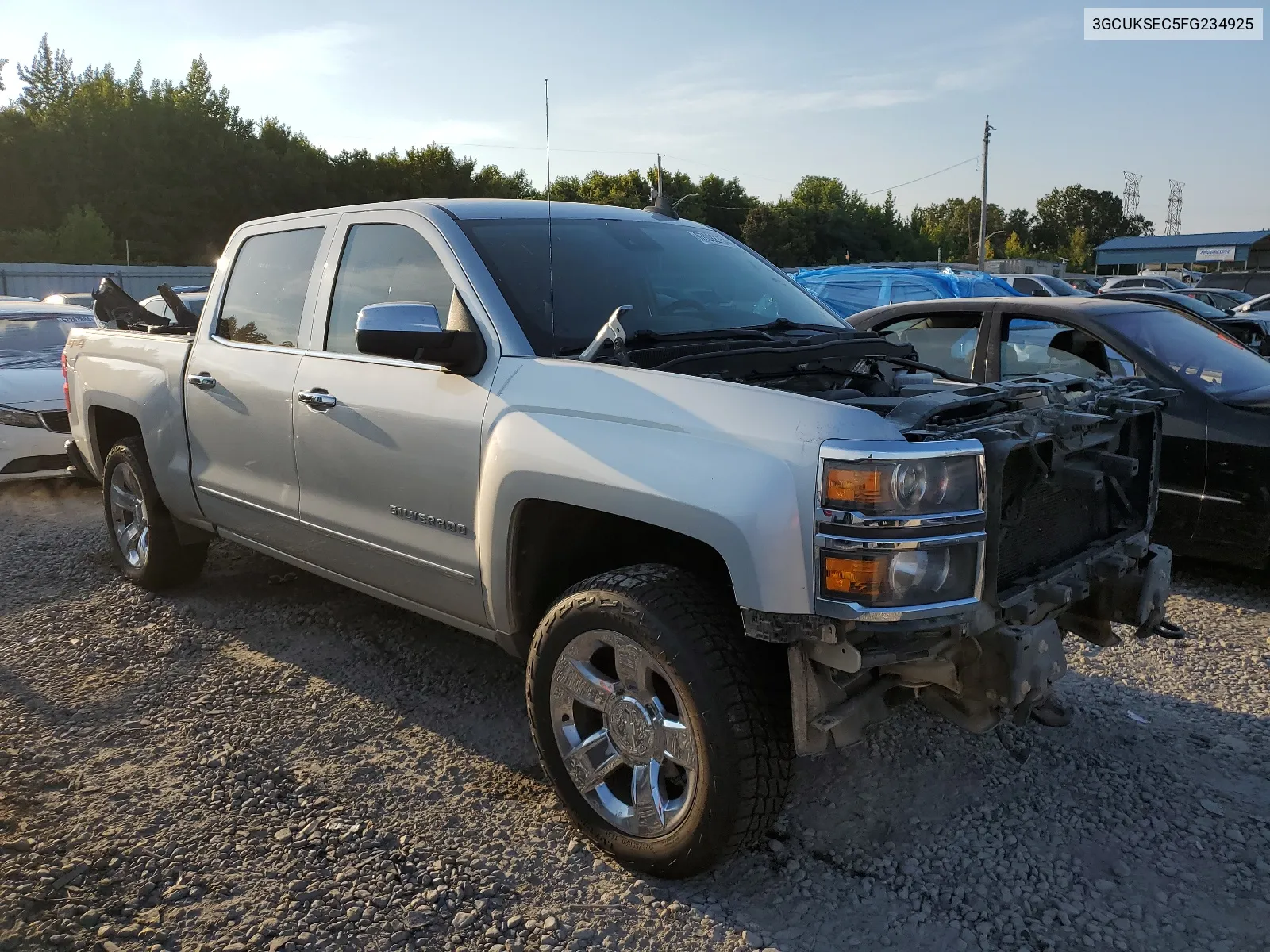 2015 Chevrolet Silverado K1500 Ltz VIN: 3GCUKSEC5FG234925 Lot: 67092754