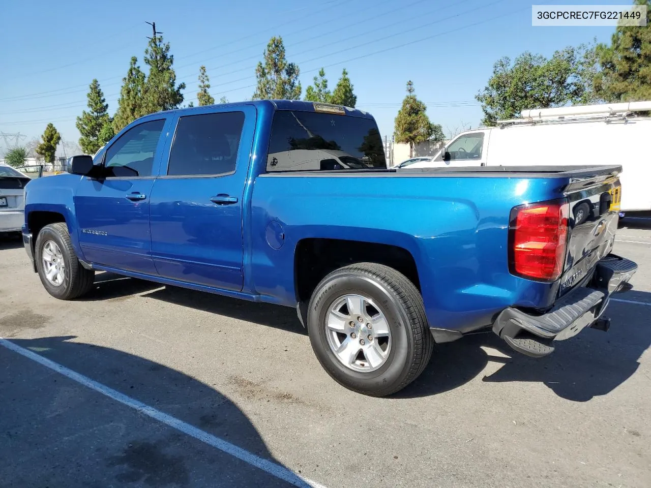 2015 Chevrolet Silverado C1500 Lt VIN: 3GCPCREC7FG221449 Lot: 67118214