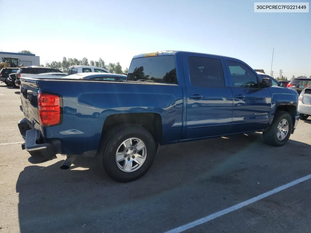 3GCPCREC7FG221449 2015 Chevrolet Silverado C1500 Lt