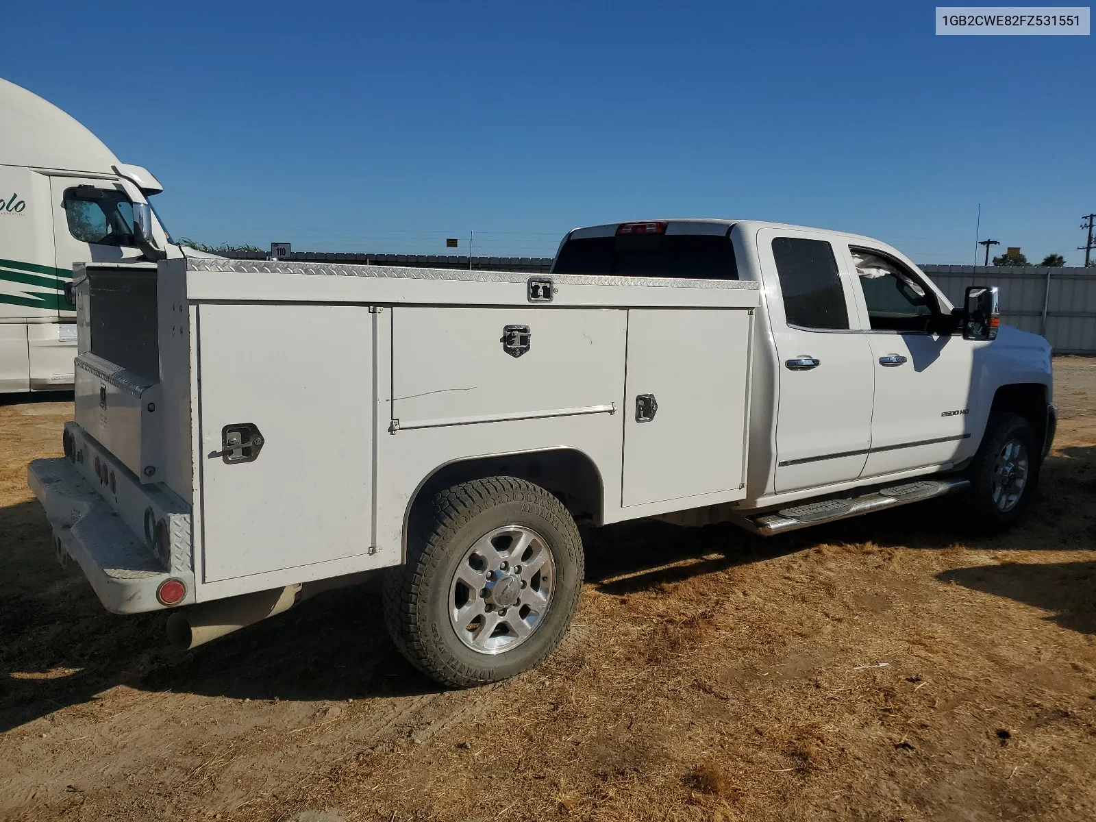 2015 Chevrolet Silverado C2500 Heavy Duty Ltz VIN: 1GB2CWE82FZ531551 Lot: 67336584