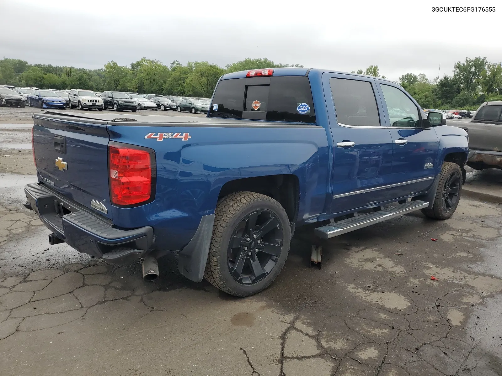 2015 Chevrolet Silverado K1500 High Country VIN: 3GCUKTEC6FG176555 Lot: 67401404