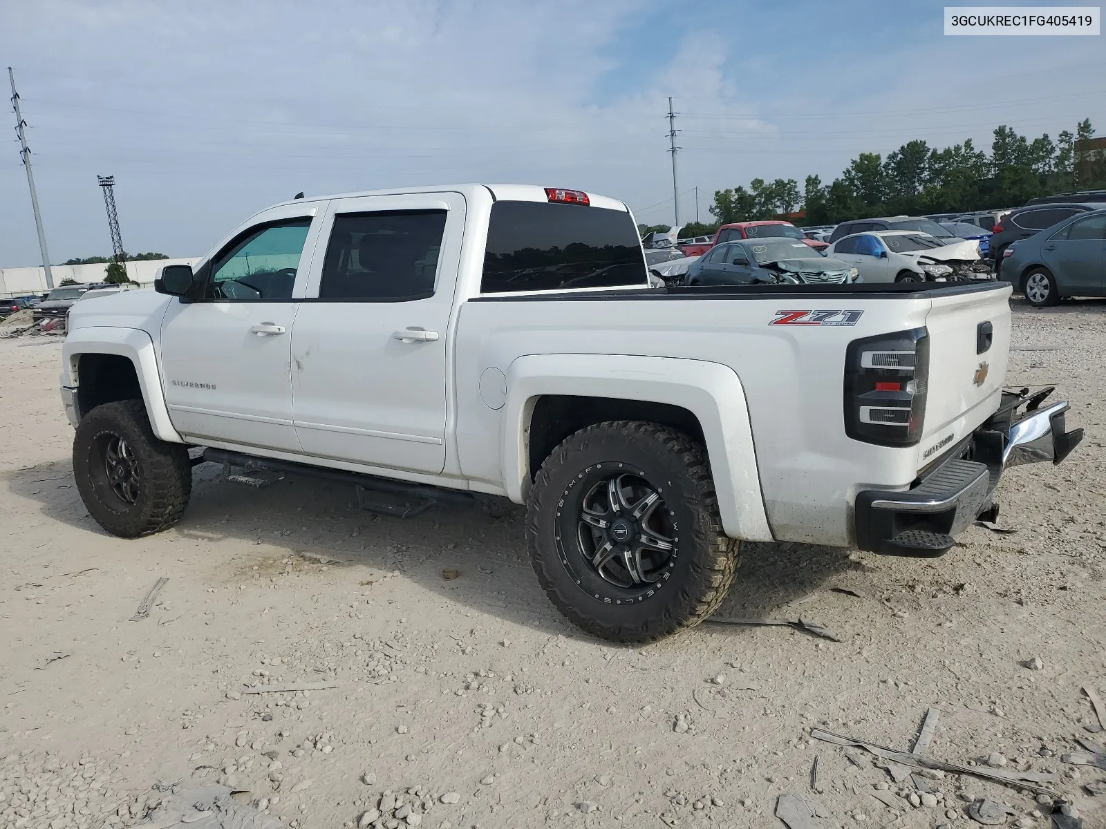 2015 Chevrolet Silverado K1500 Lt VIN: 3GCUKREC1FG405419 Lot: 67421224